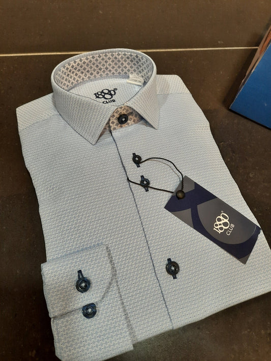 1880 Club Junior Boys Formal Shirt - Matt O'Brien Fashions