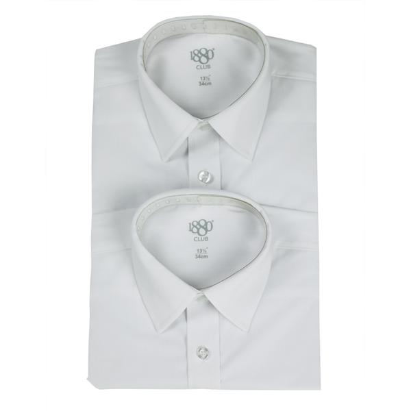 1880 Club Senior Boys School Shirt Two Pack - Matt O'Brien Fashions