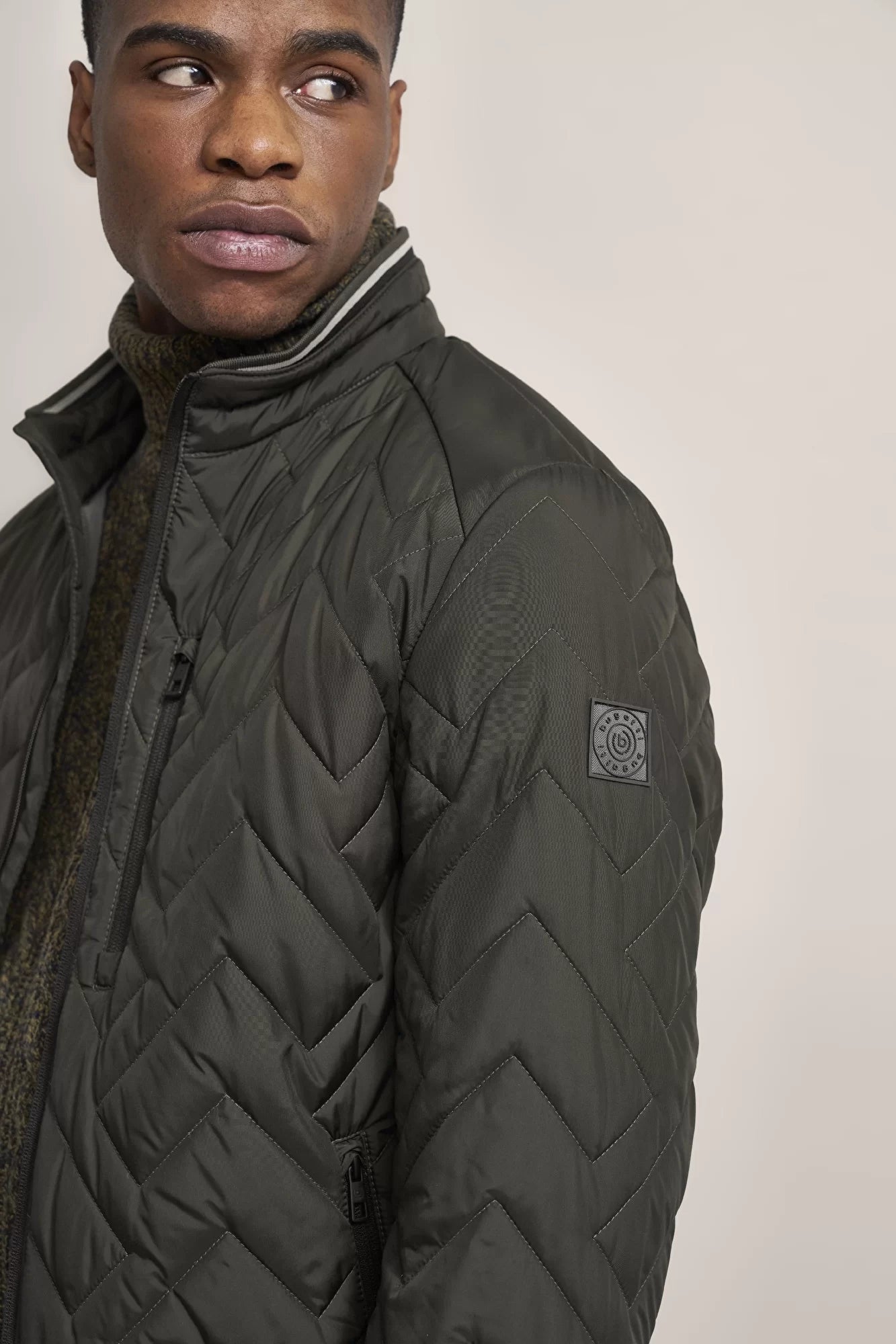 Bugatti Air Series Quilted Bomber Jacket - Matt O'Brien Fashions