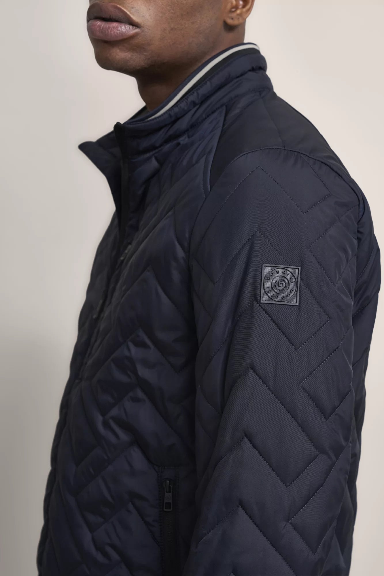 Bugatti Air Series Quilted Bomber Jacket - Matt O'Brien Fashions