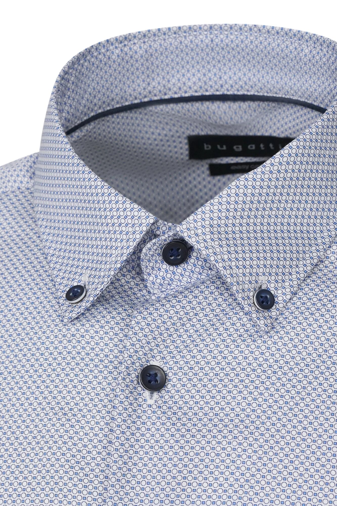 Bugatti Modern Button Down Print Shirt - Matt O'Brien Fashions