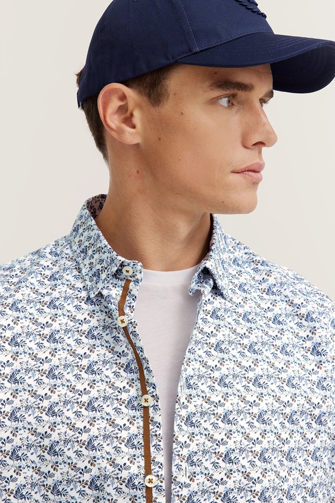 Bugatti Modern Fit Casual Print Pattern Shirt - Matt O'Brien Fashions