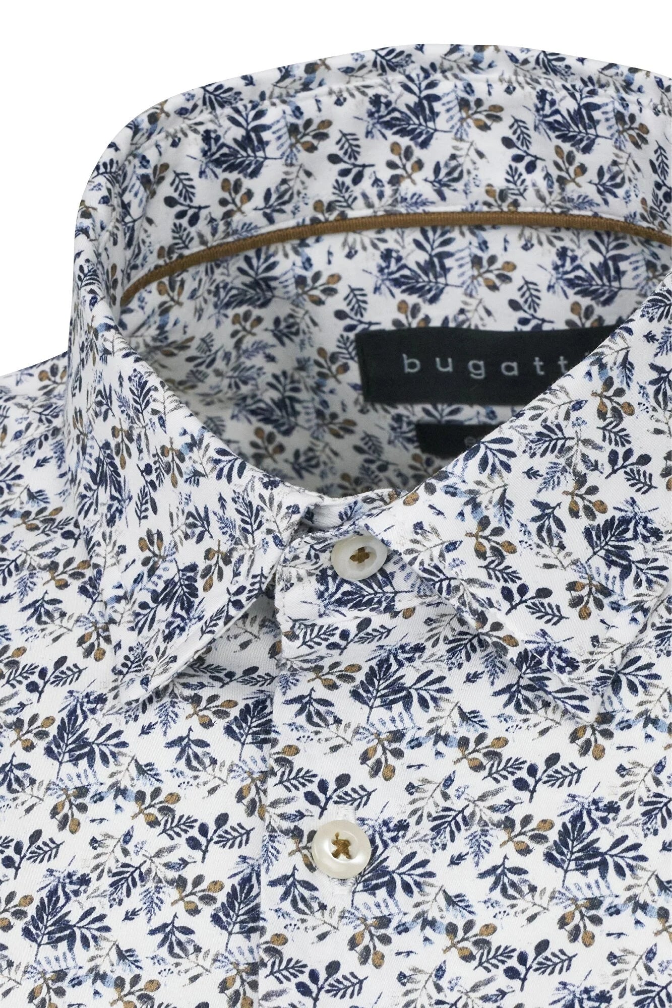 Bugatti Modern Fit Casual Print Pattern Shirt - Matt O'Brien Fashions