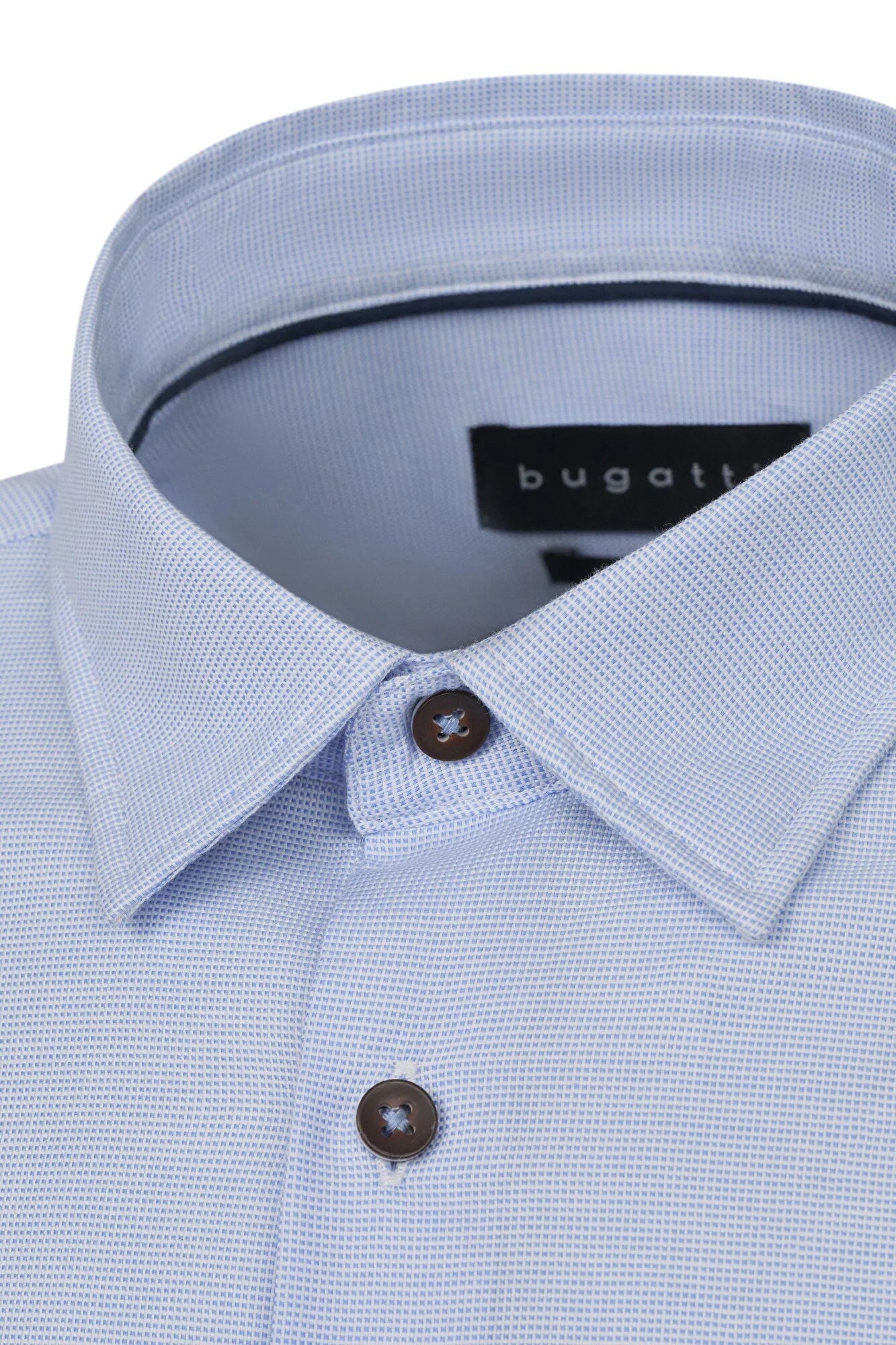 Bugatti Modern Fit Dobby Casual Shirt - Matt O'Brien Fashions