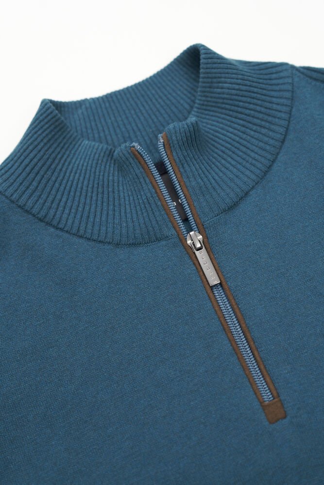 Bugatti Quarter Zip Jumper - Matt O'Brien Fashions