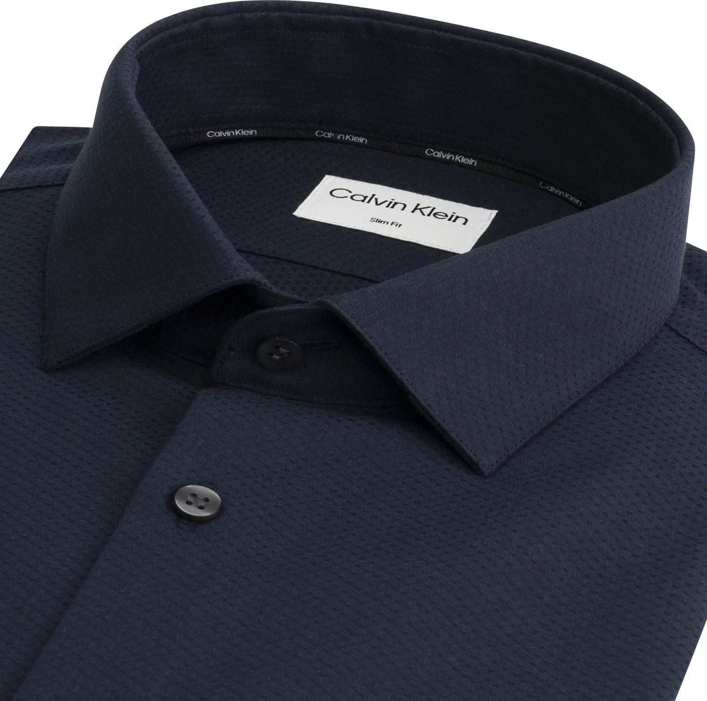 Calvin Klein Structure Easy Care Shirt - Matt O'Brien Fashions