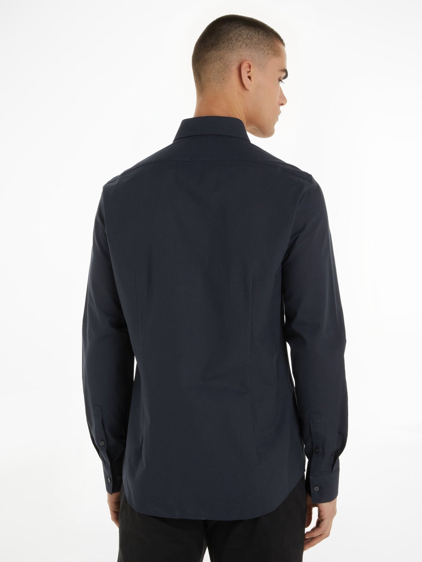 Calvin Klein Structure Easy Care Shirt - Matt O'Brien Fashions