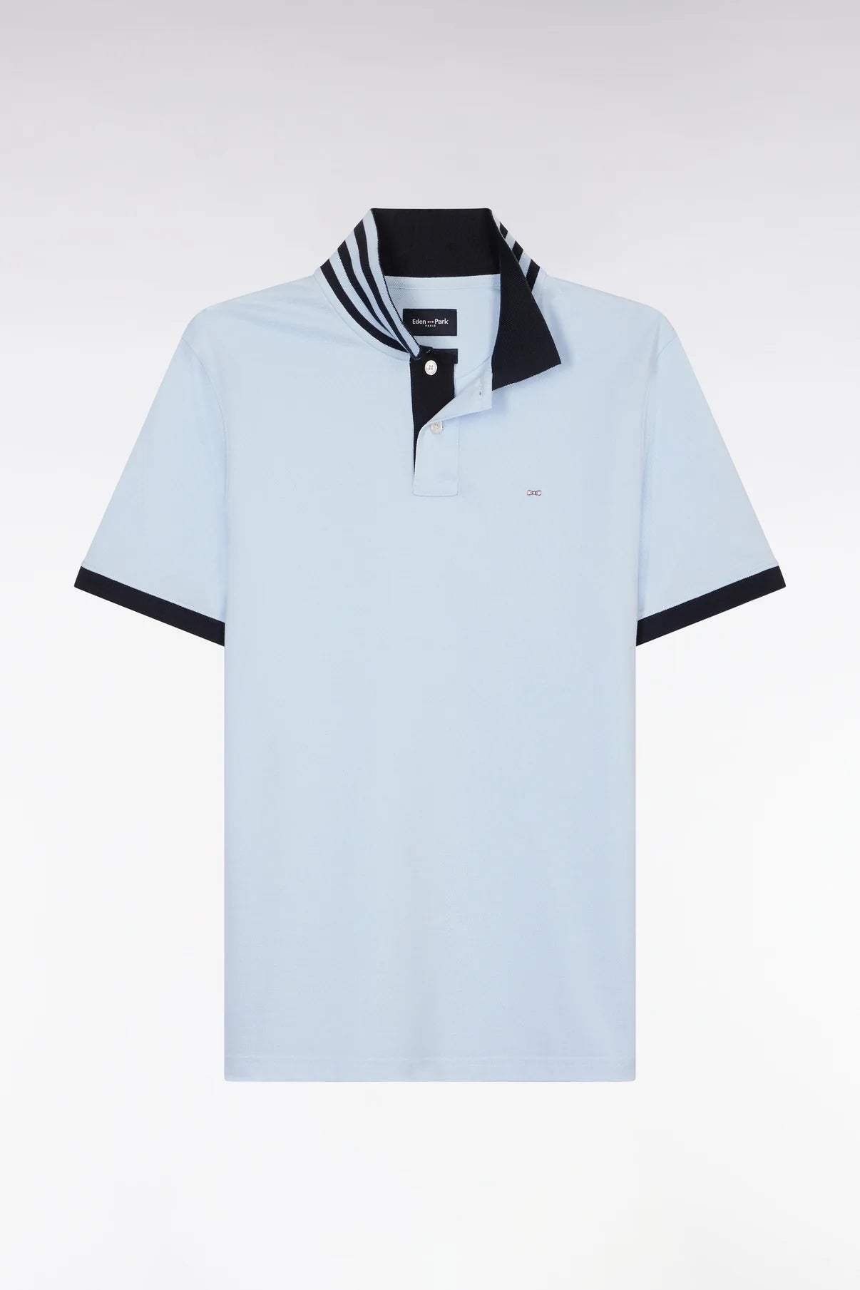 Eden Park Capitaine Contrast Collar Polo - Matt O'Brien Fashions