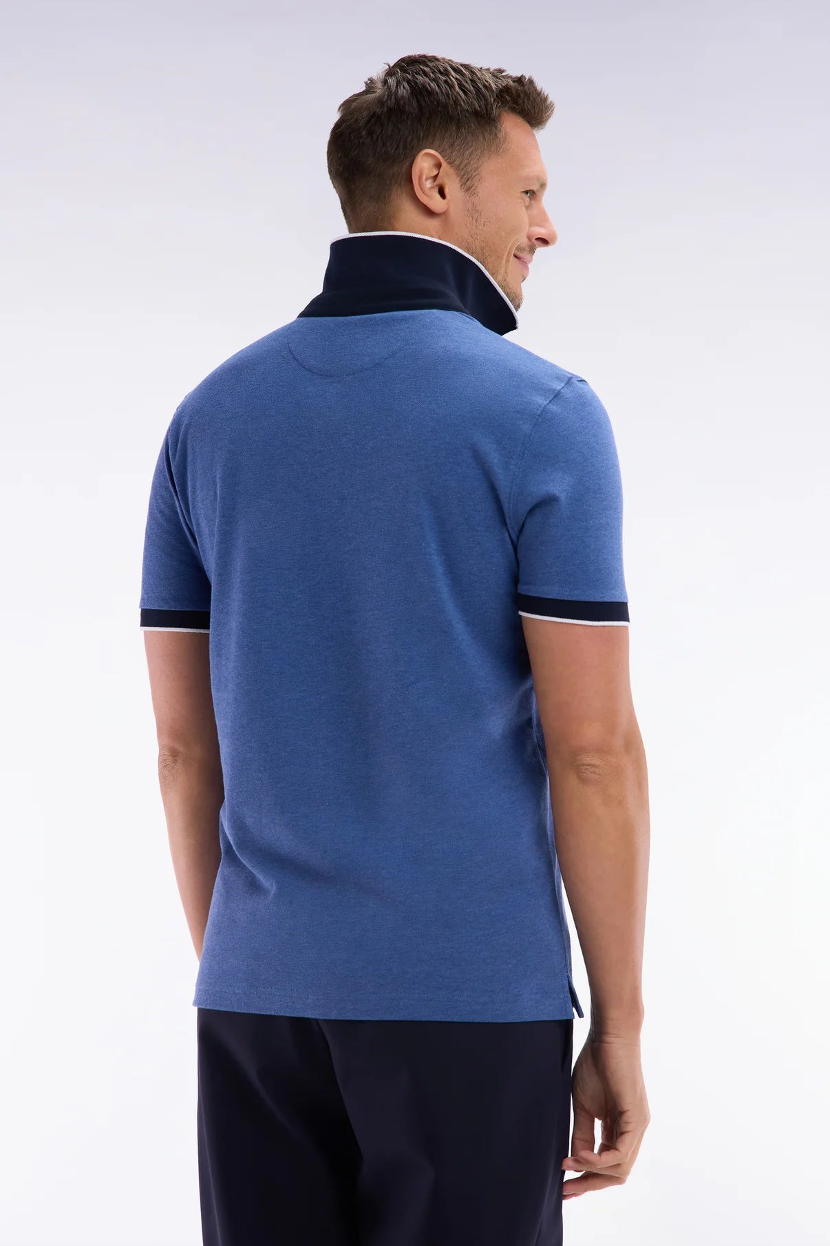 Eden Park Ramses Tipped Polo - Matt O'Brien Fashions