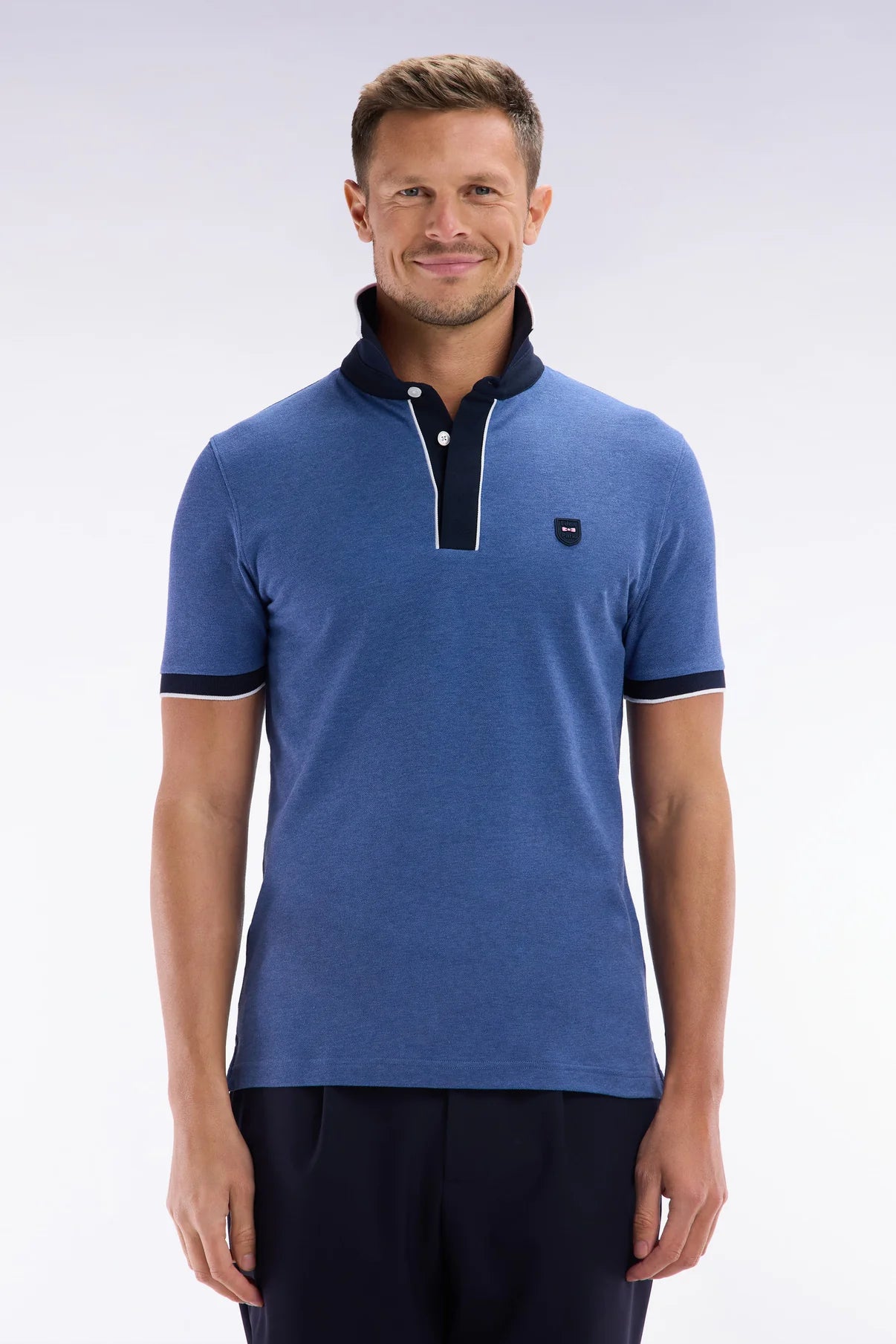 Eden Park Ramses Tipped Polo - Matt O'Brien Fashions