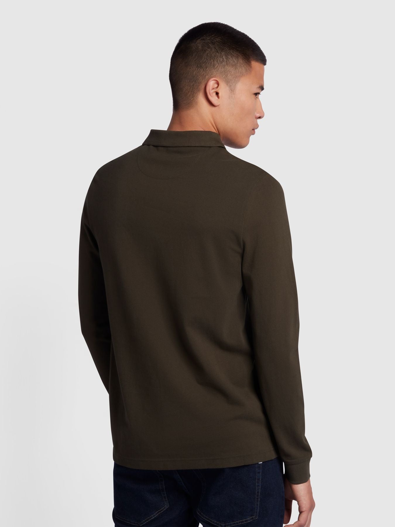 Farah Blanes Long Sleeve Polo - Matt O'Brien Fashions