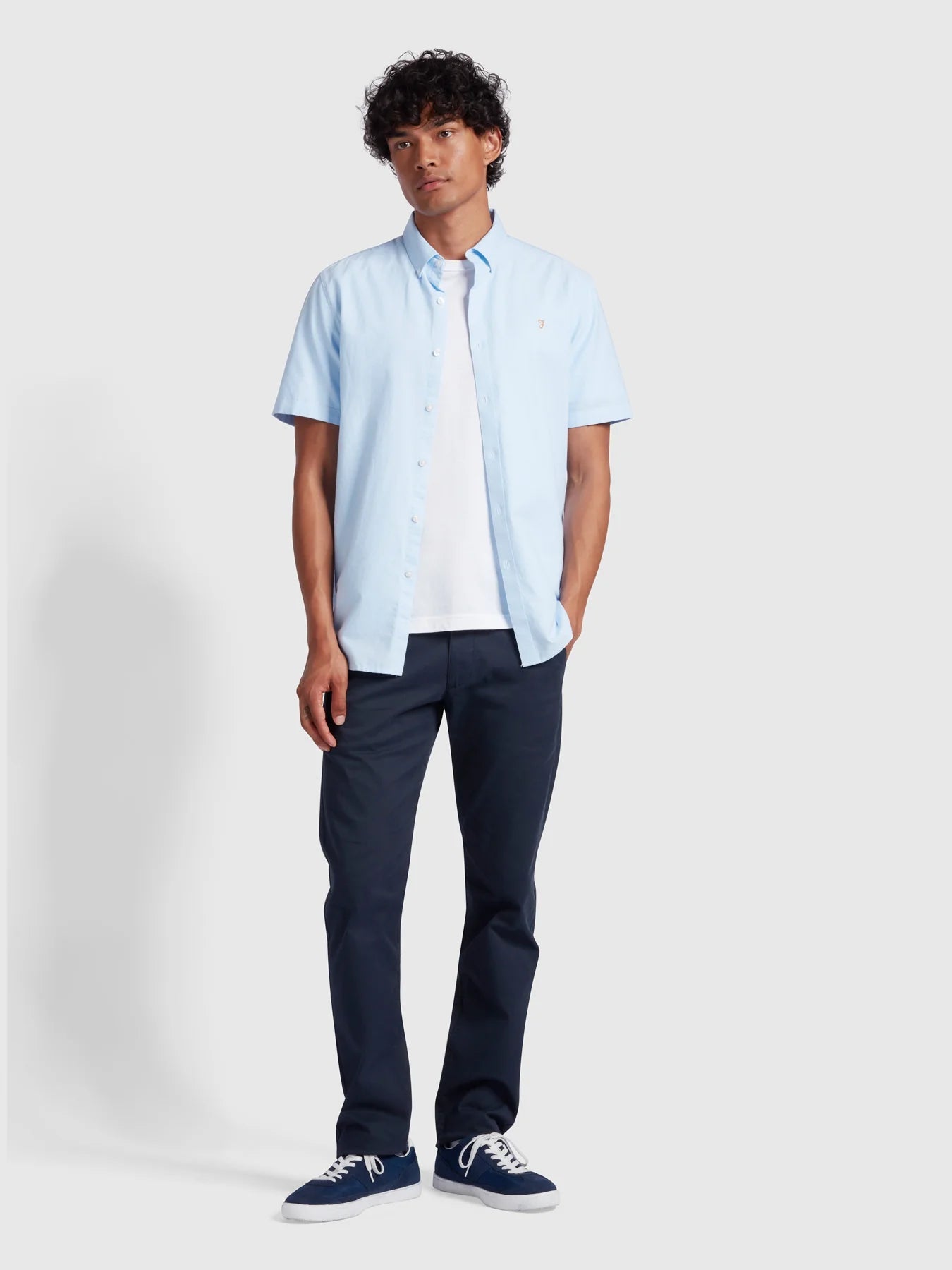 Farah Brewer Short Sleeve Shirt - Matt O'Brien Fashions