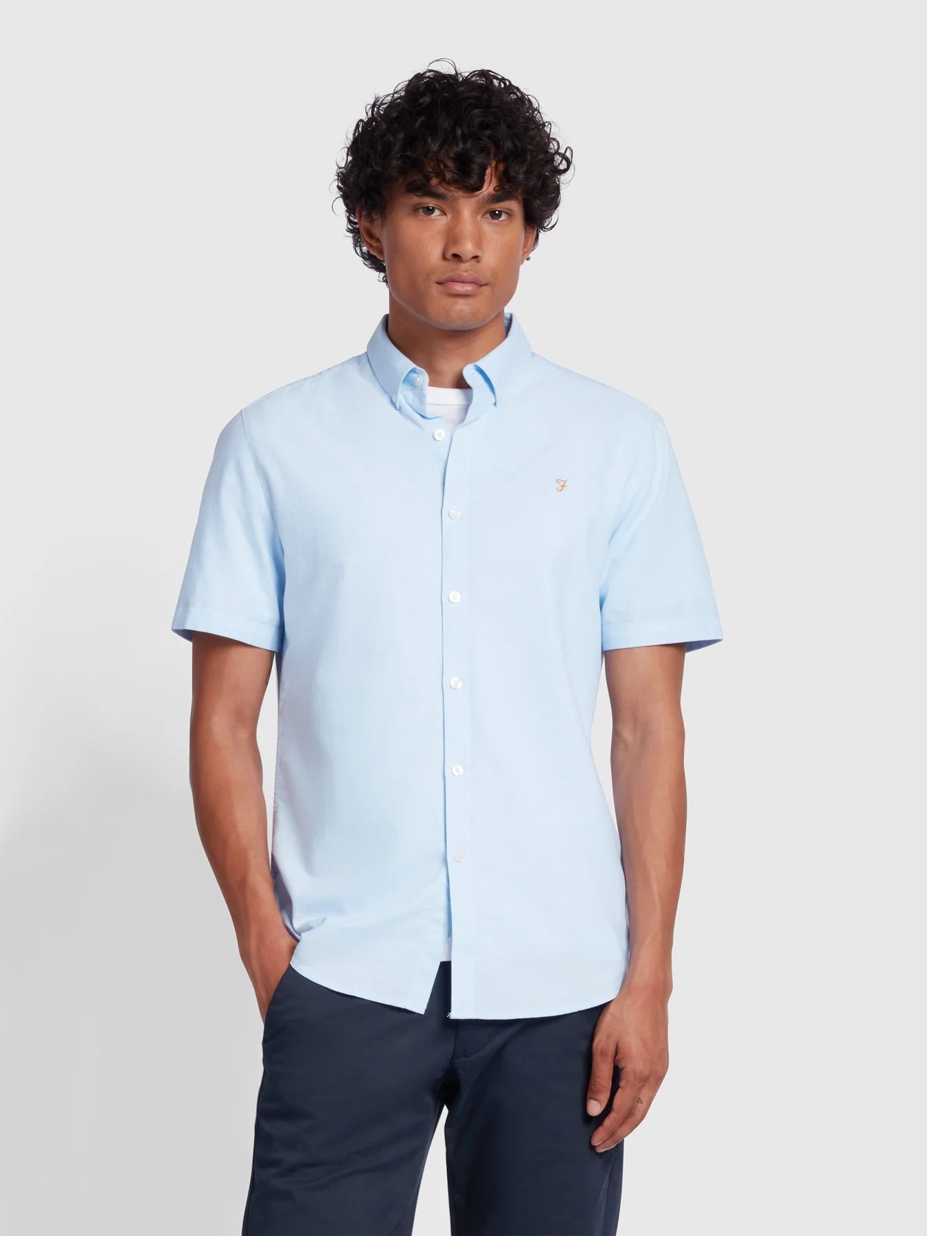 Farah Brewer Short Sleeve Shirt - Matt O'Brien Fashions