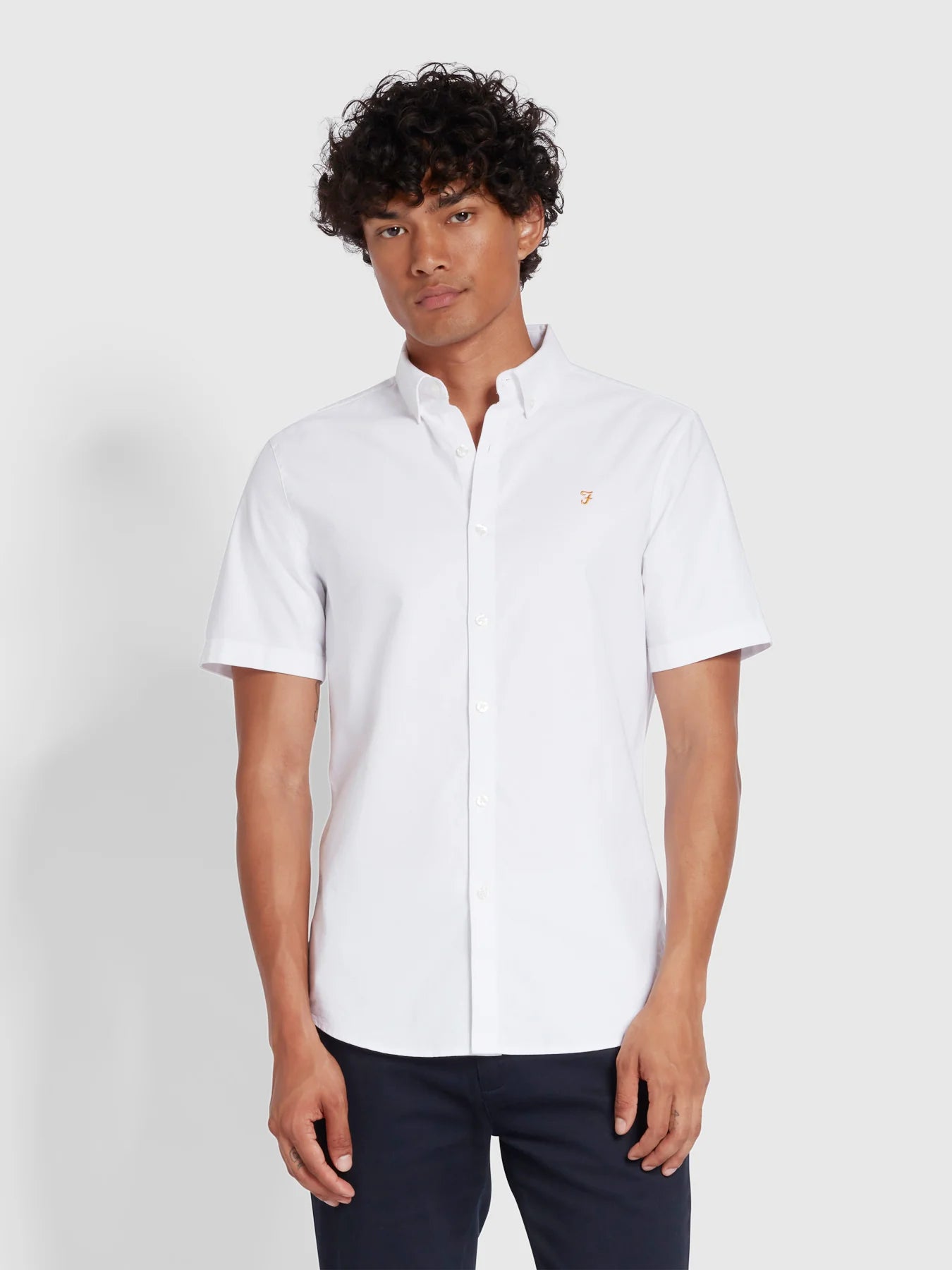 Farah Brewer Short Sleeve Shirt - Matt O'Brien Fashions