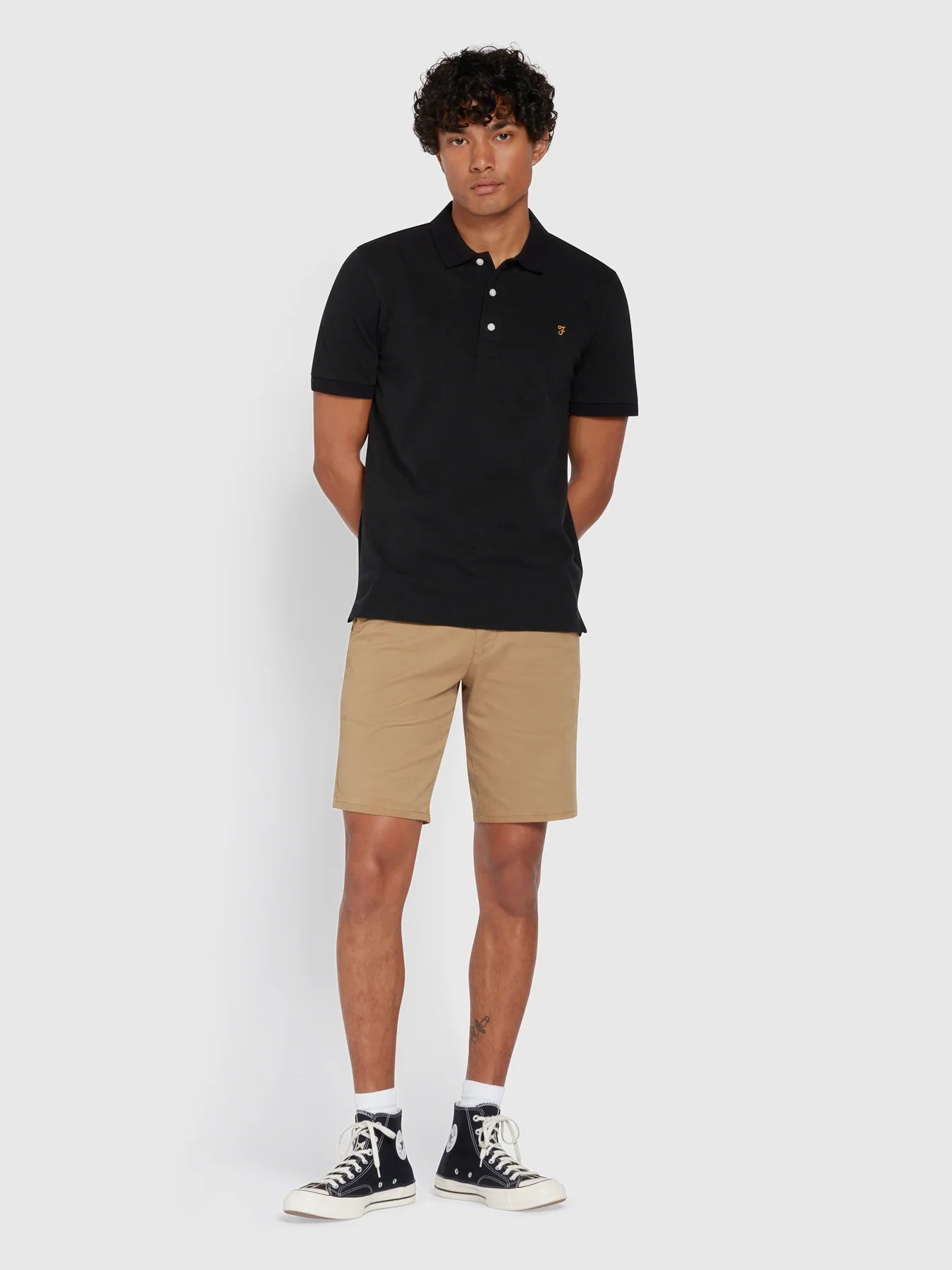 Farah hawk chino shorts online