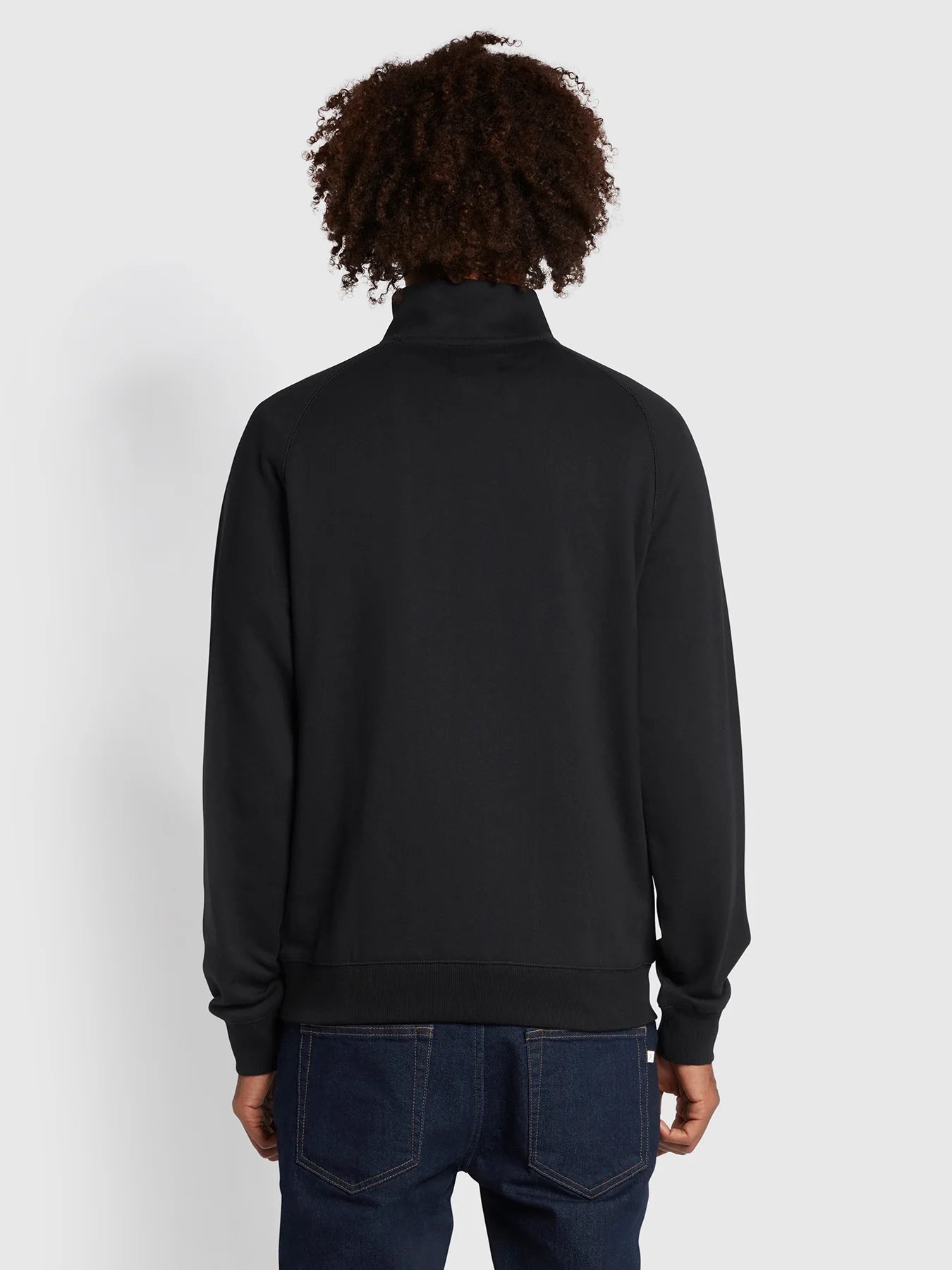 FARAH Jim Quarter Zip Sweatshirt - Matt O'Brien Fashions