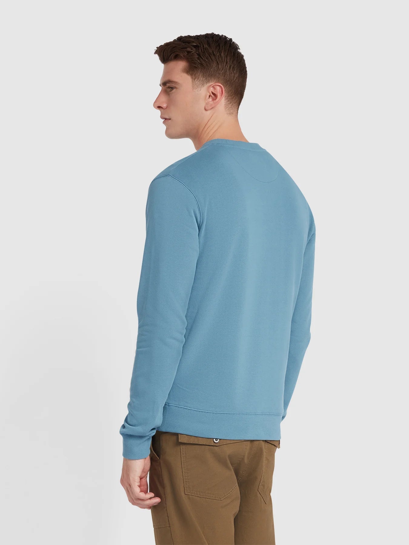 FARAH Tim New Crew Sweatshirt - Matt O'Brien Fashions