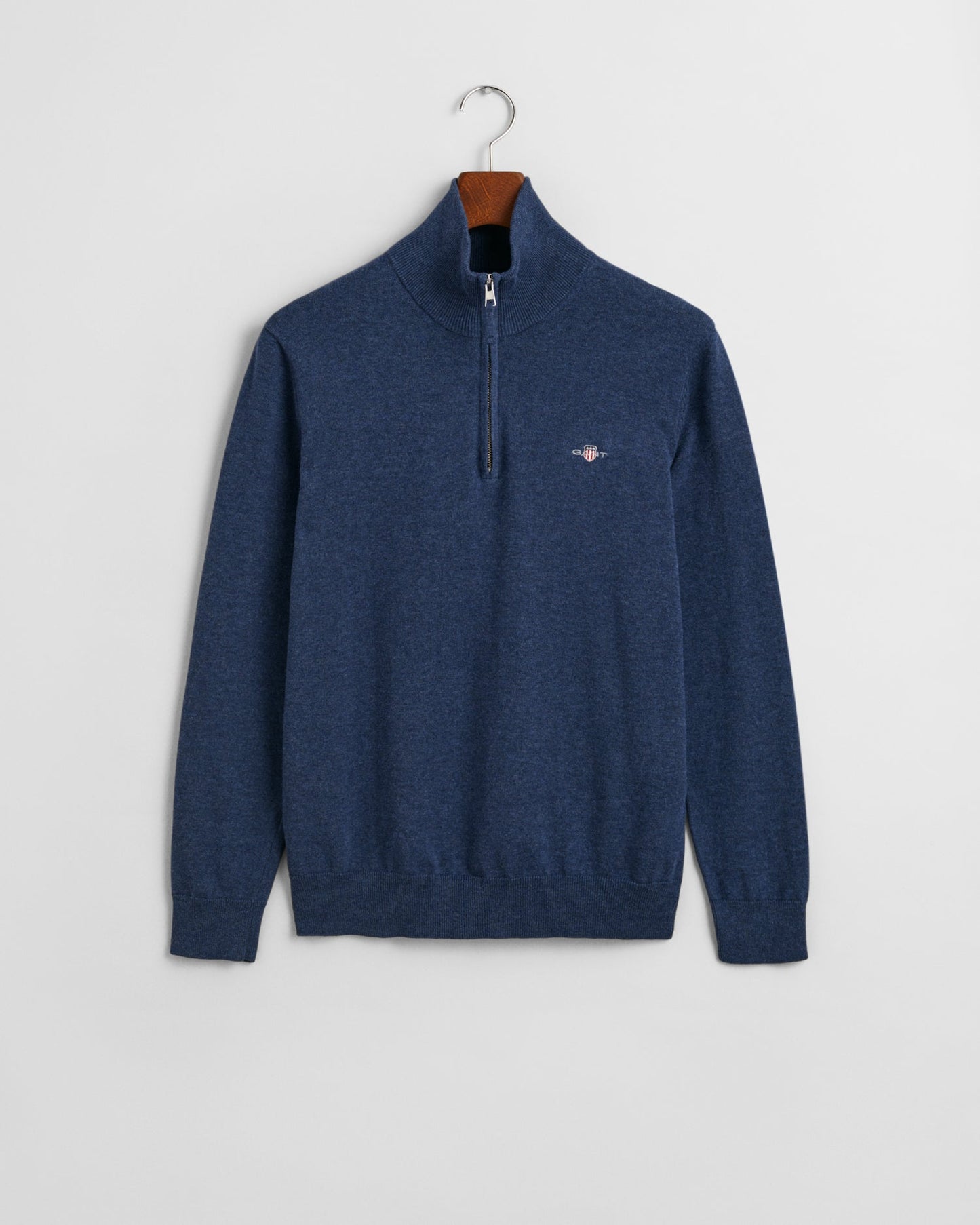 GANT Classic Cotton Half Zip Jumper - Matt O'Brien Fashions