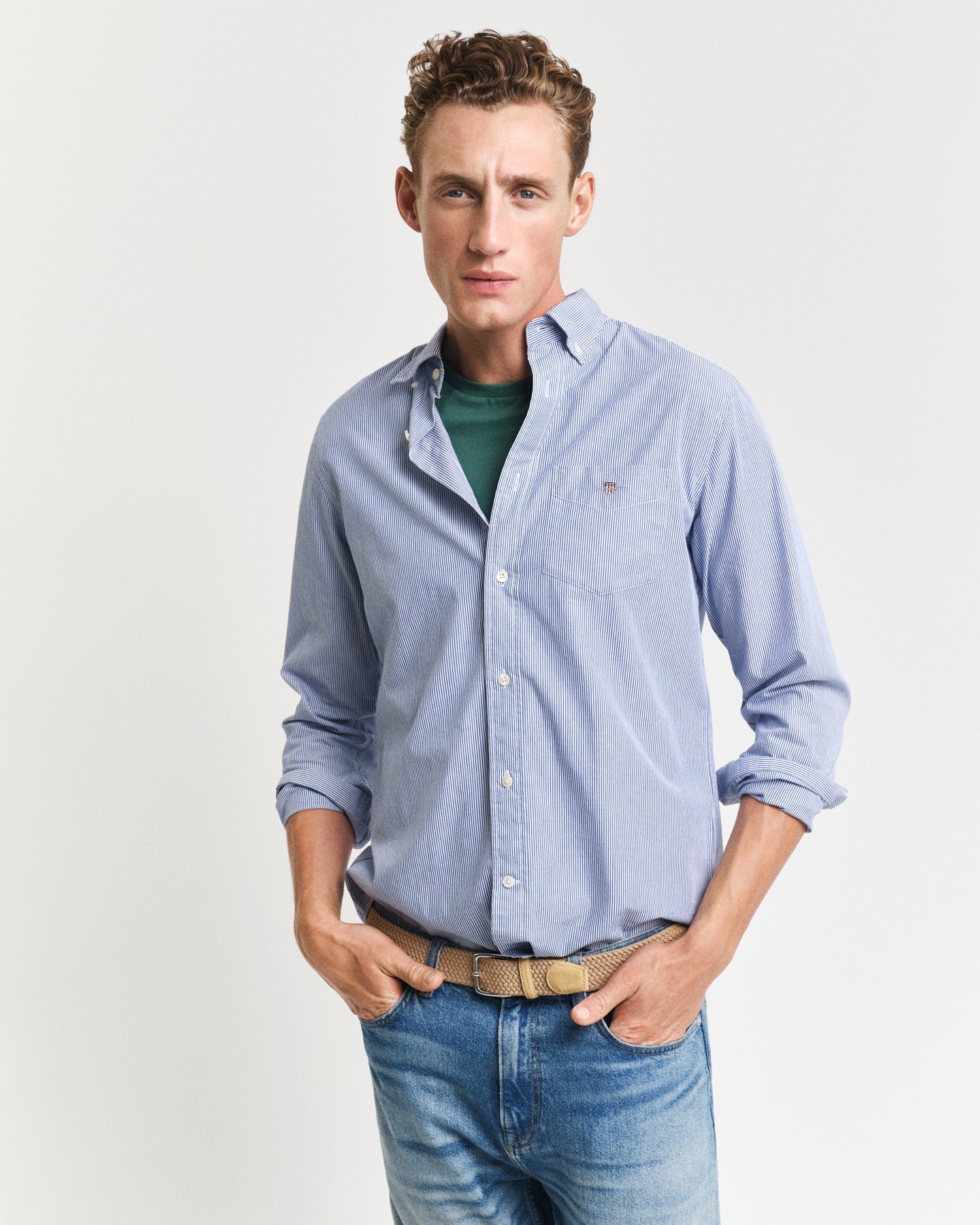 GANT Classic Poplin Banker Shirt - Matt O'Brien Fashions