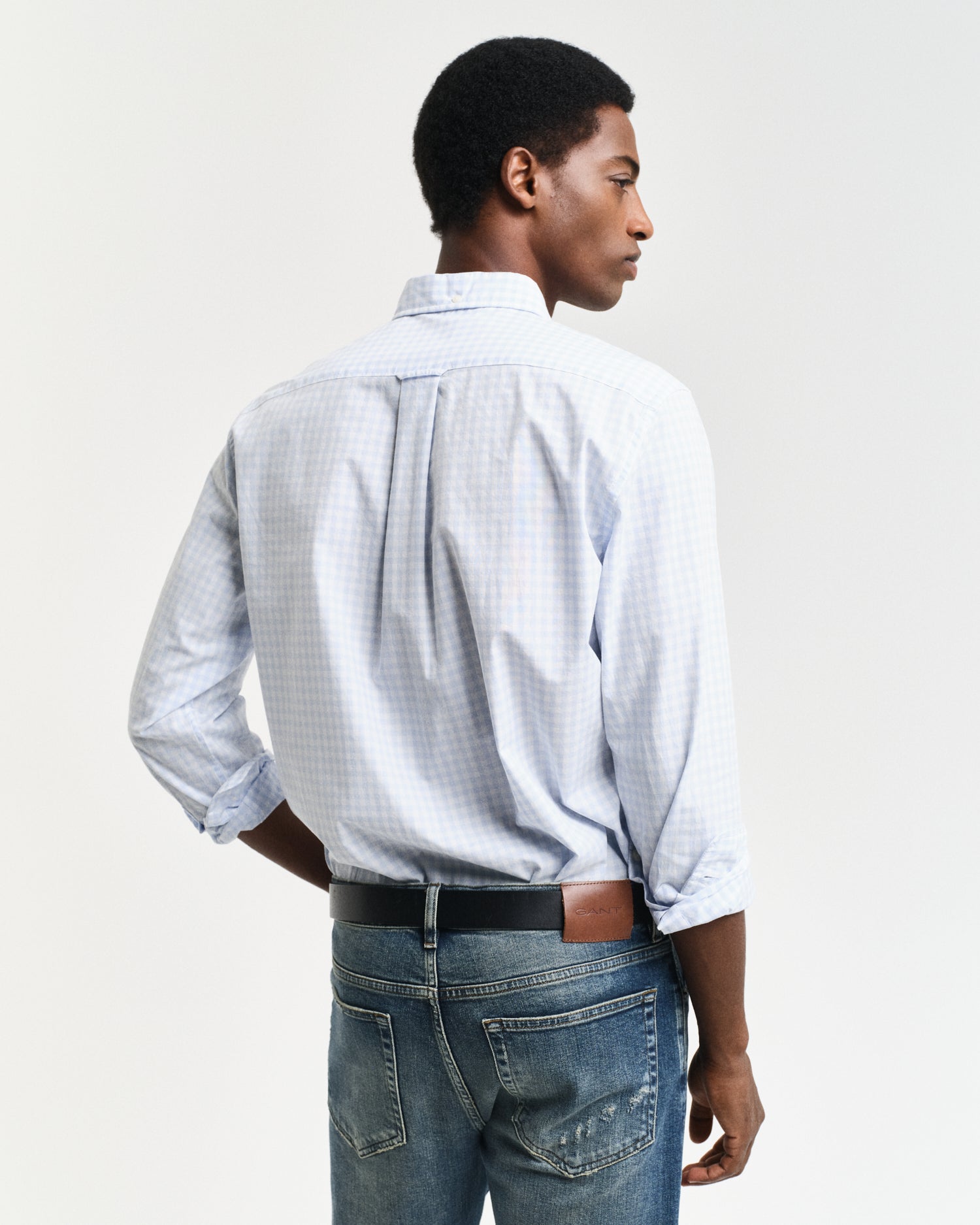 GANT Classic Poplin Gingham Shirt - Matt O'Brien Fashions