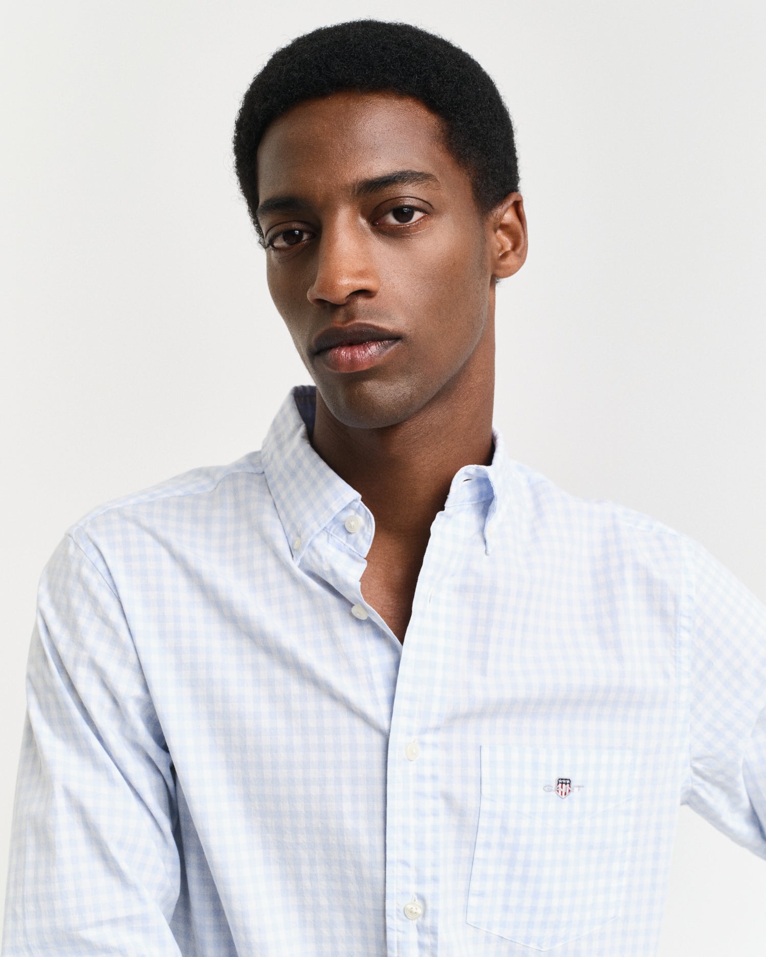 GANT Classic Poplin Gingham Shirt - Matt O'Brien Fashions