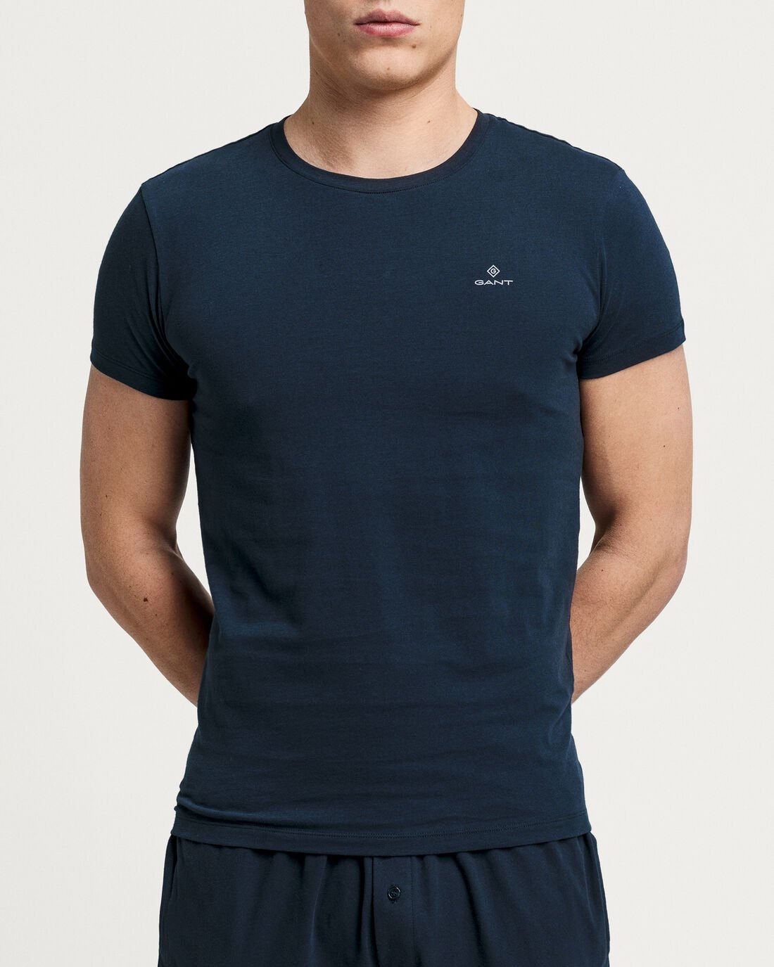 GANT Crew Neck T-Shirt Two Pack - Matt O'Brien Fashions