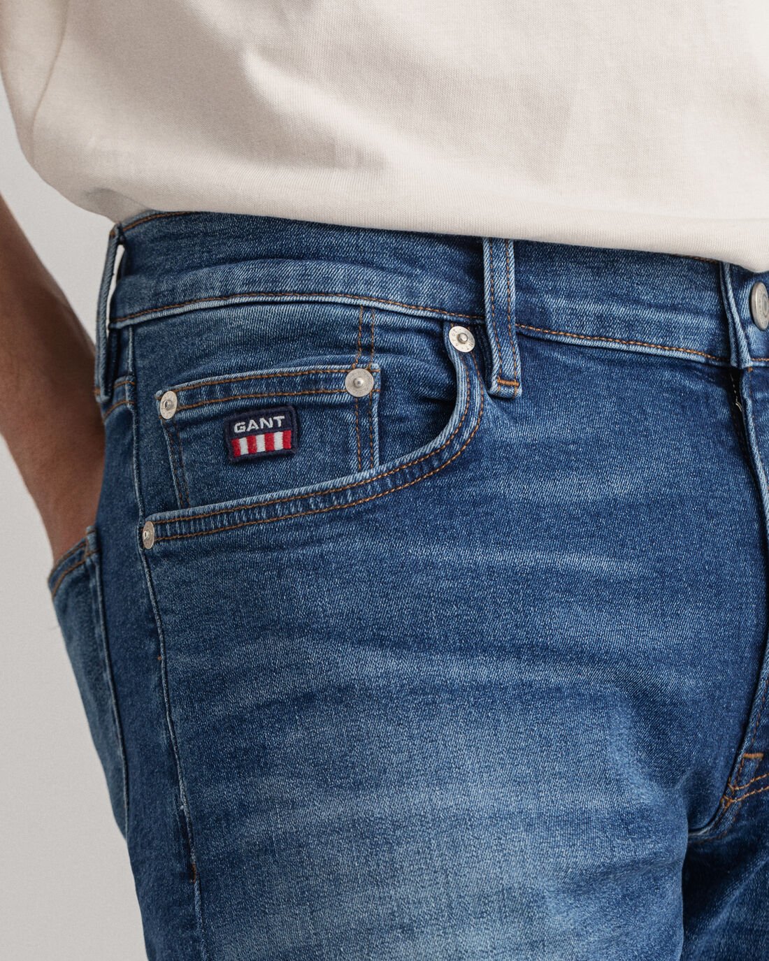 GANT Maxen Extra Slim Fit Retro Shield Jeans - Matt O'Brien Fashions