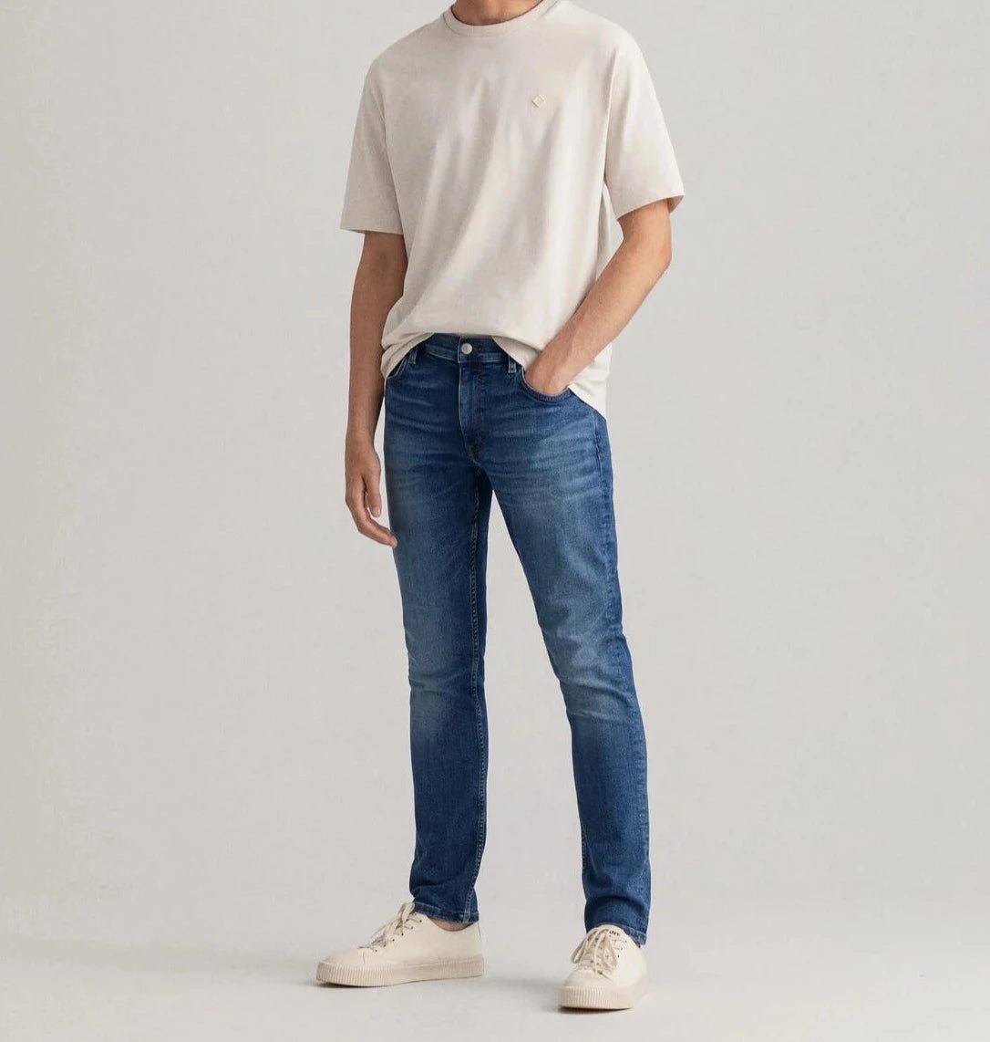 GANT Maxen Extra Slim Fit Retro Shield Jeans - Matt O'Brien Fashions