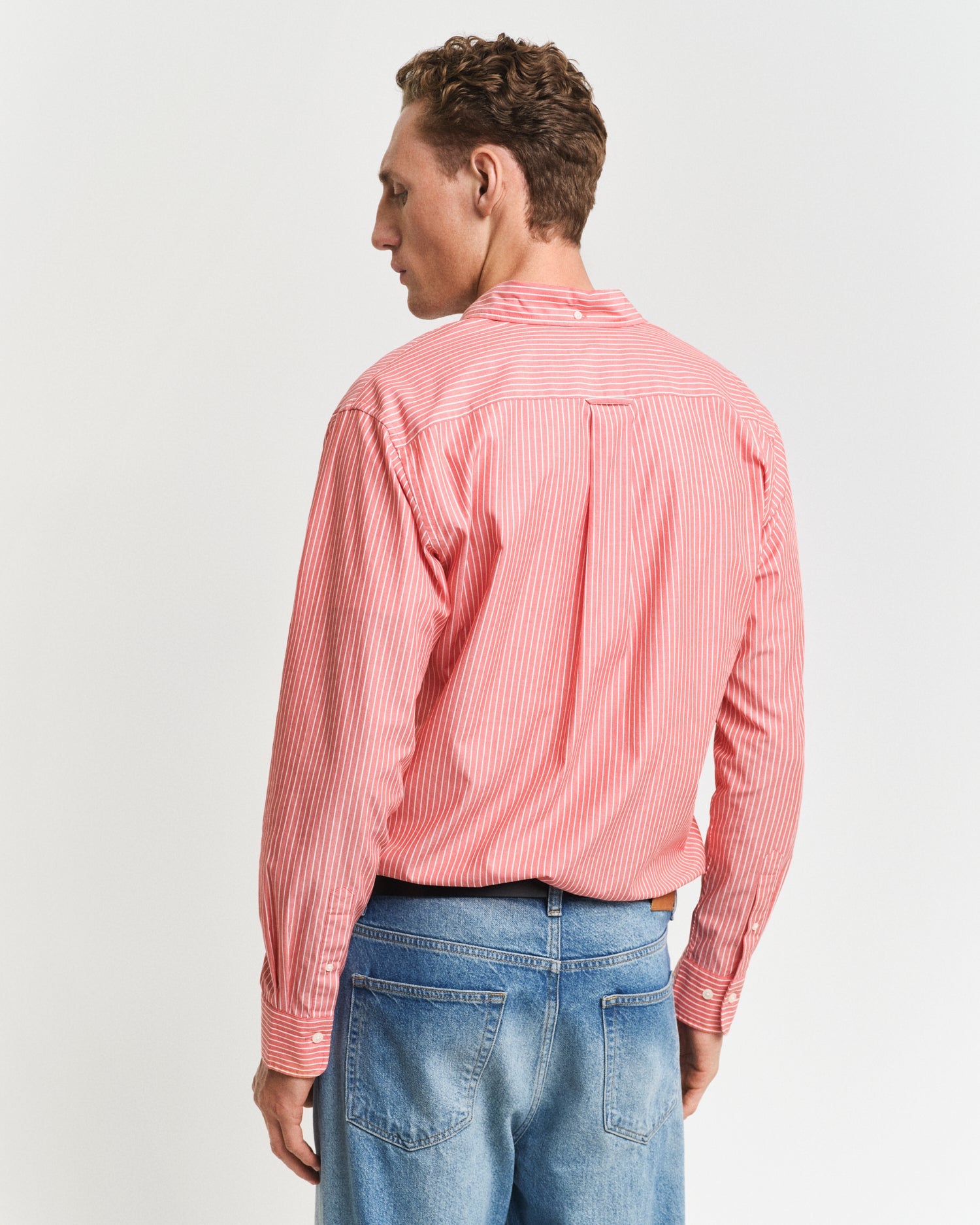 GANT Regular Classic Poplin Stripe Shirt - Matt O'Brien Fashions