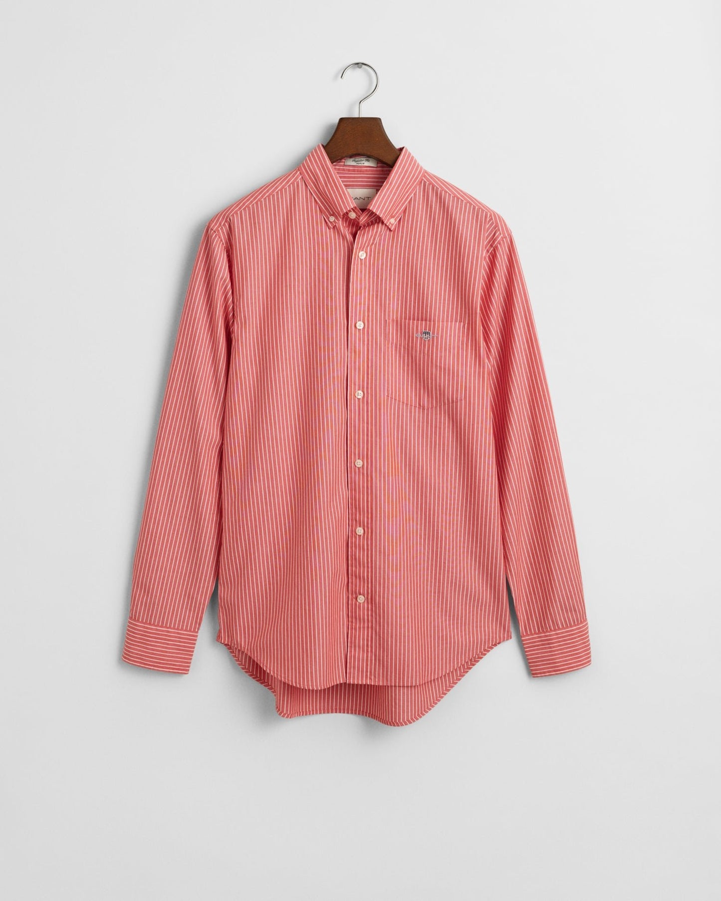 GANT Regular Classic Poplin Stripe Shirt - Matt O'Brien Fashions