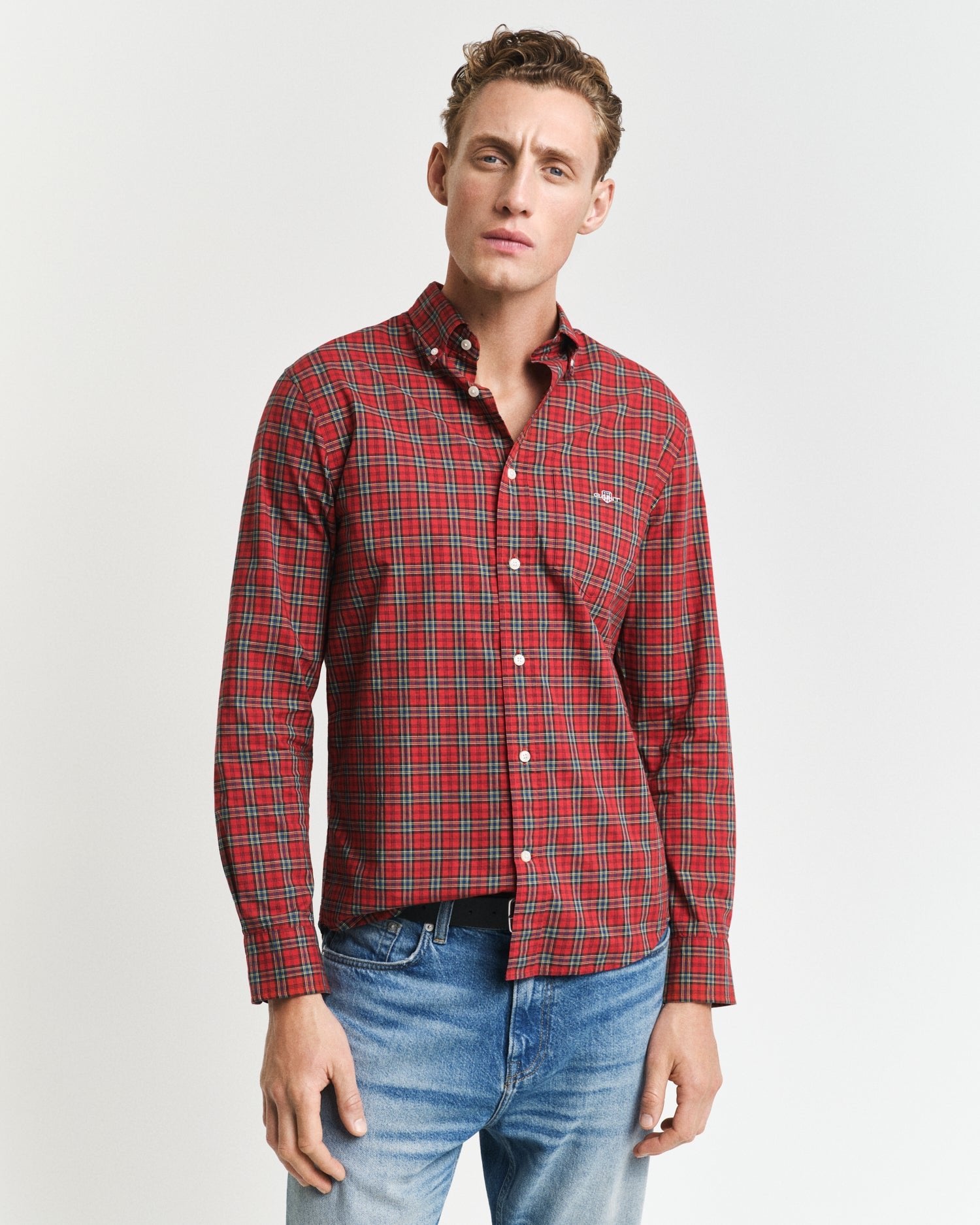 GANT Regular Classic Tartan Shirt - Matt O'Brien Fashions