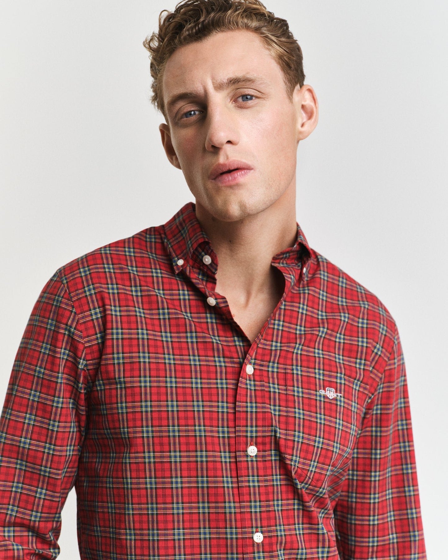 GANT Regular Classic Tartan Shirt - Matt O'Brien Fashions