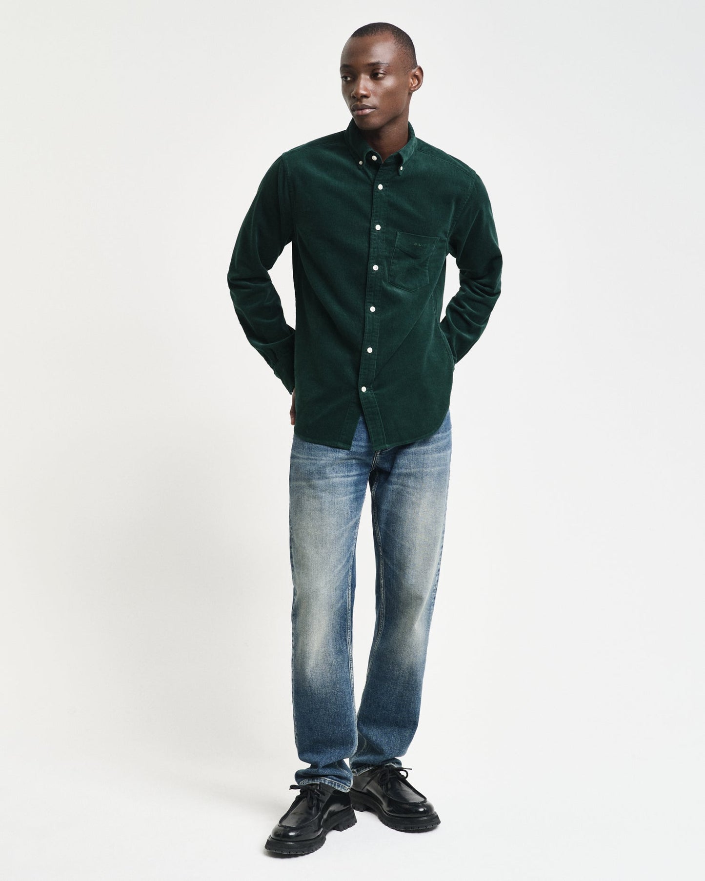 GANT Regular Corduroy Shirt - Matt O'Brien Fashions