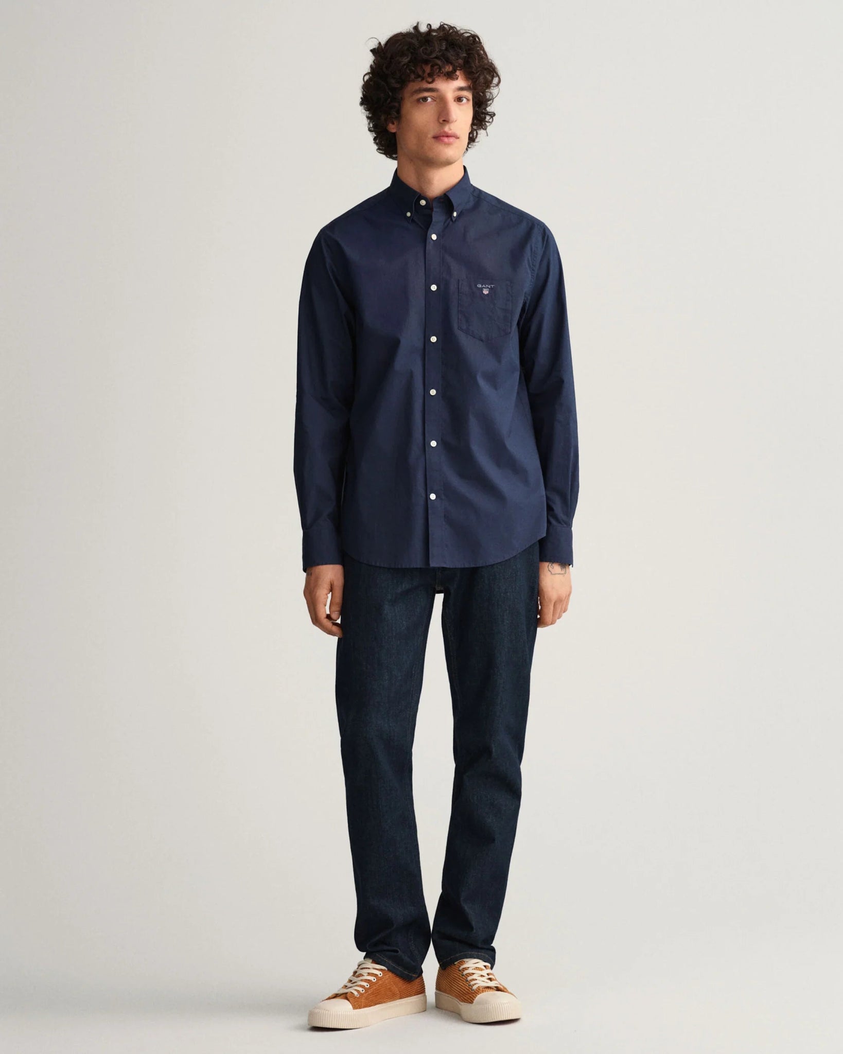 GANT Regular Fit Broadcloth Shirt - Matt O'Brien Fashions