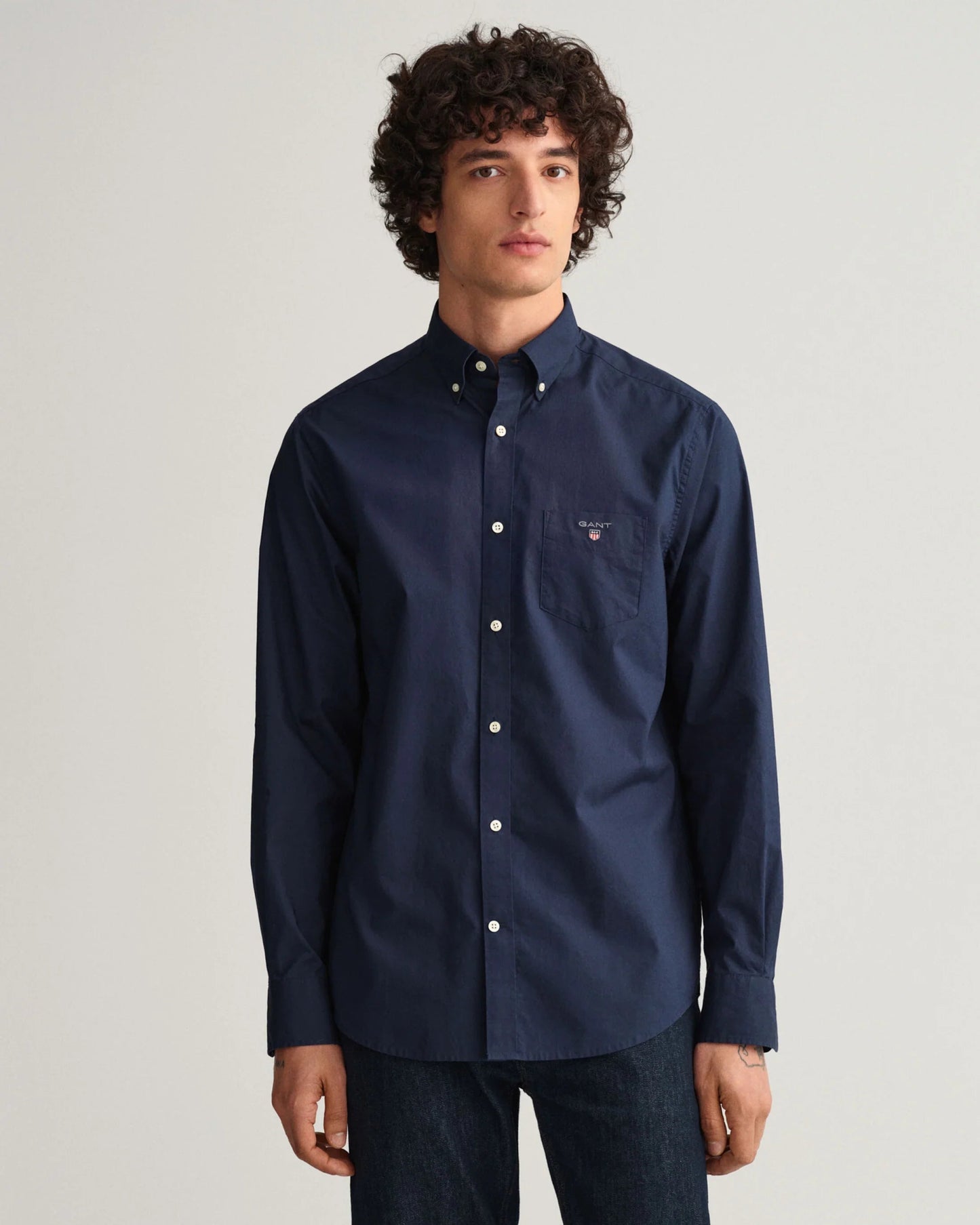 GANT Regular Fit Broadcloth Shirt - Matt O'Brien Fashions