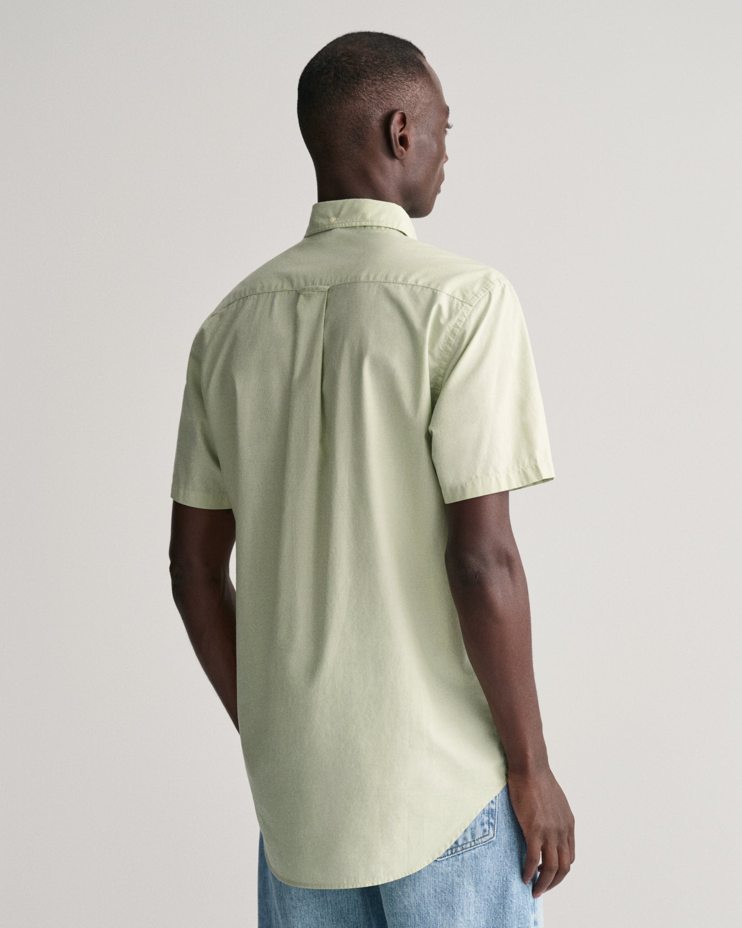 GANT Regular Poplin Short Sleeve Shirt - Matt O'Brien Fashions