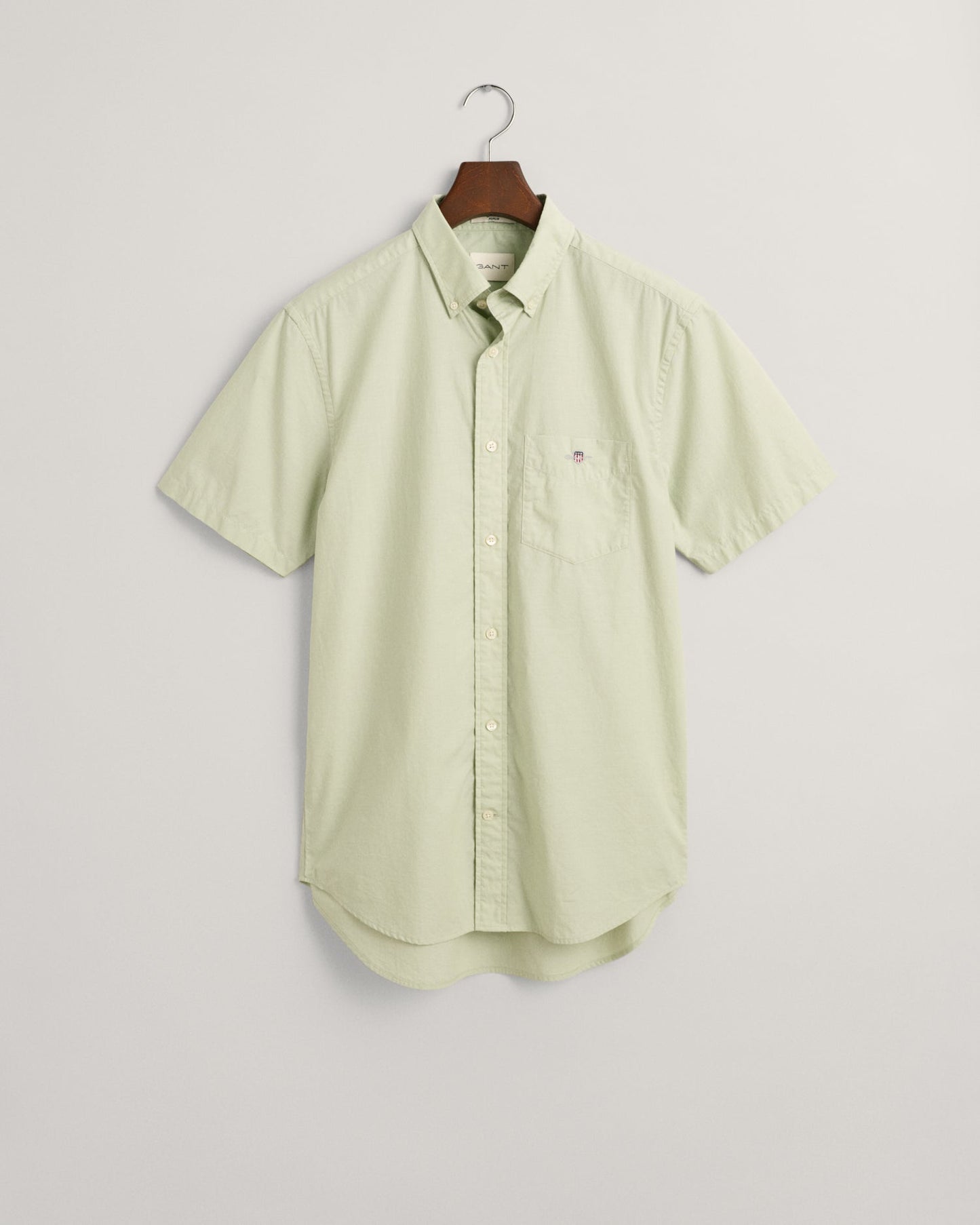 GANT Regular Poplin Short Sleeve Shirt - Matt O'Brien Fashions