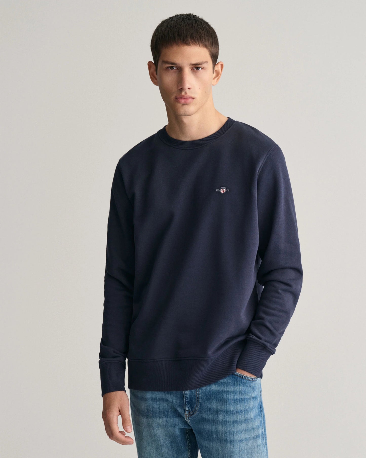 GANT Shield Crew Neck Sweatshirt - Matt O'Brien Fashions