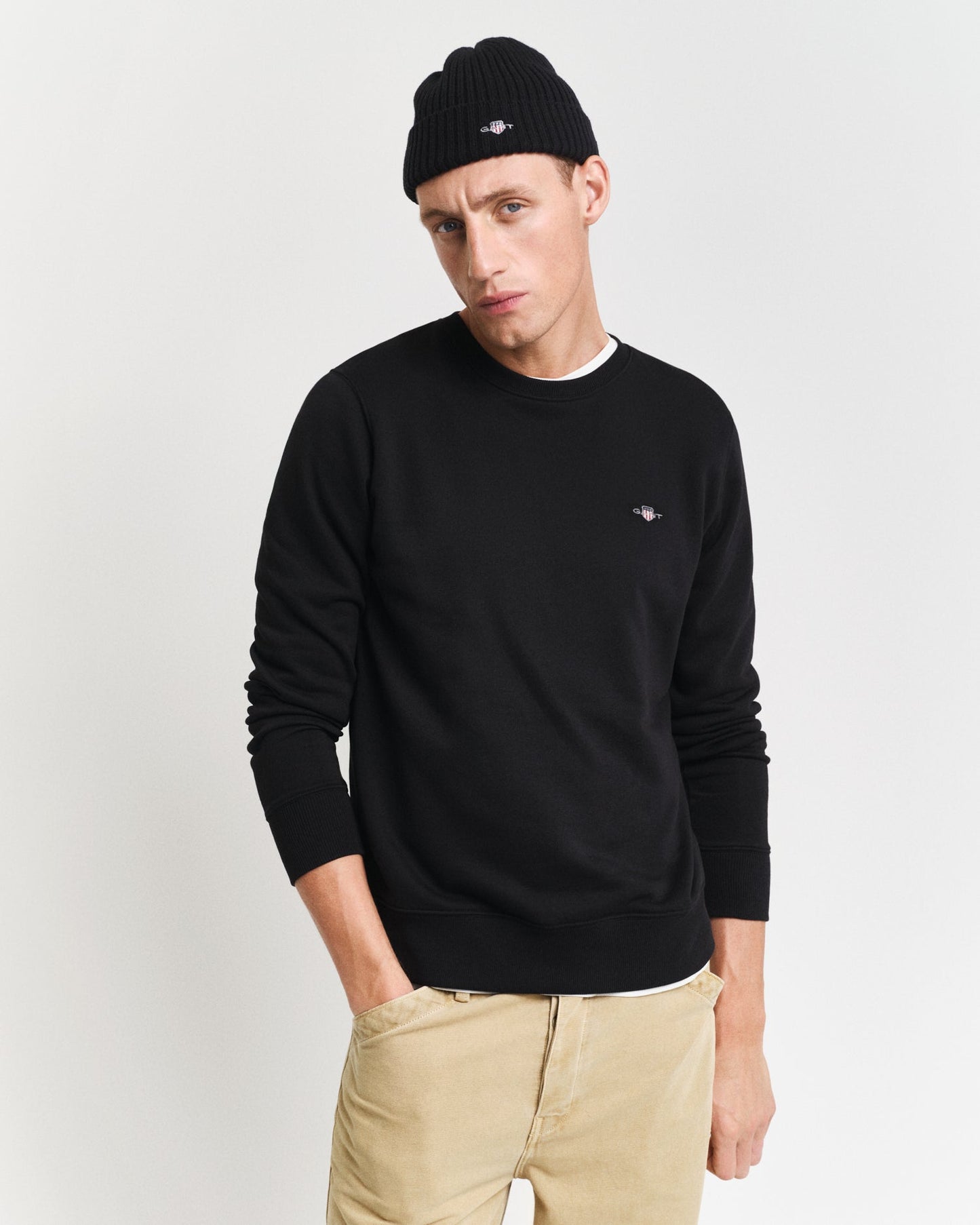 GANT Shield Crew Neck Sweatshirt - Matt O'Brien Fashions