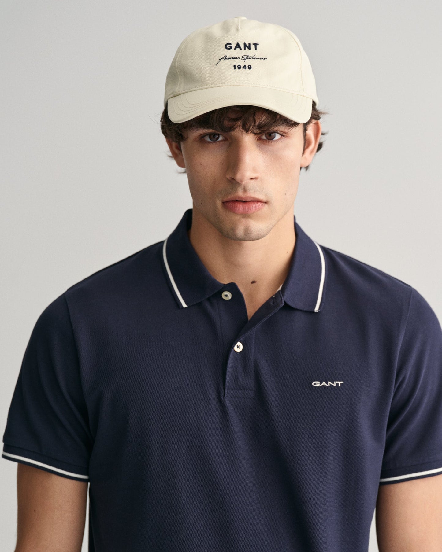 Gant Tipping Short Sleeve Pique Polo - Matt O'Brien Fashions