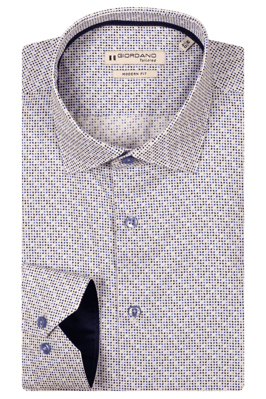 Giordano Maggiore Modern Print Shirt - Matt O'Brien Fashions