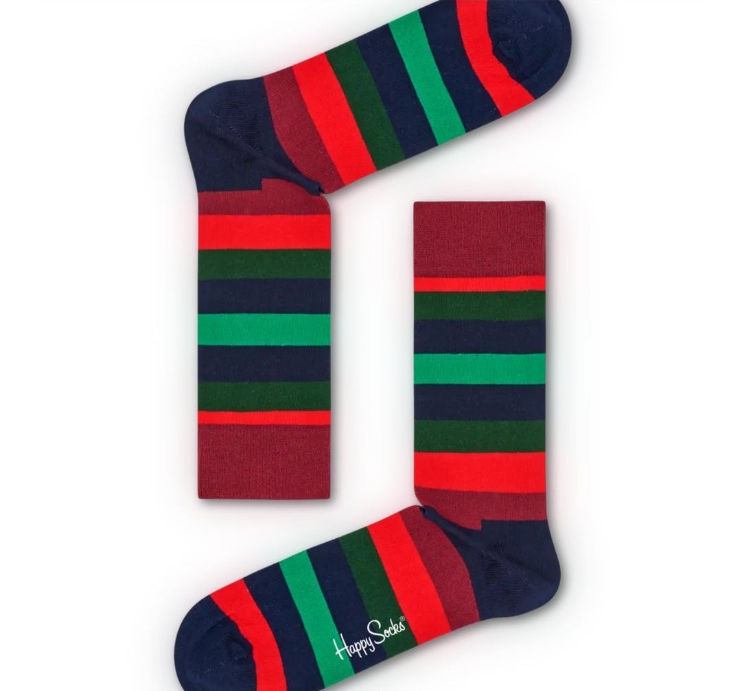 Happy Socks Big Dot Holiday 4 Pack Sock Box - Matt O'Brien Fashions