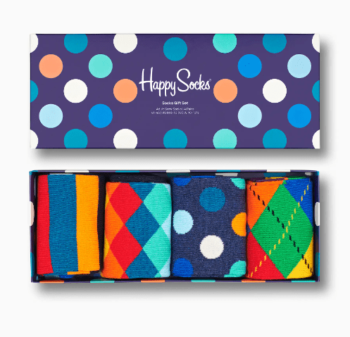 Happy Socks Multi-colour Socks Gift Set - Matt O'Brien Fashions