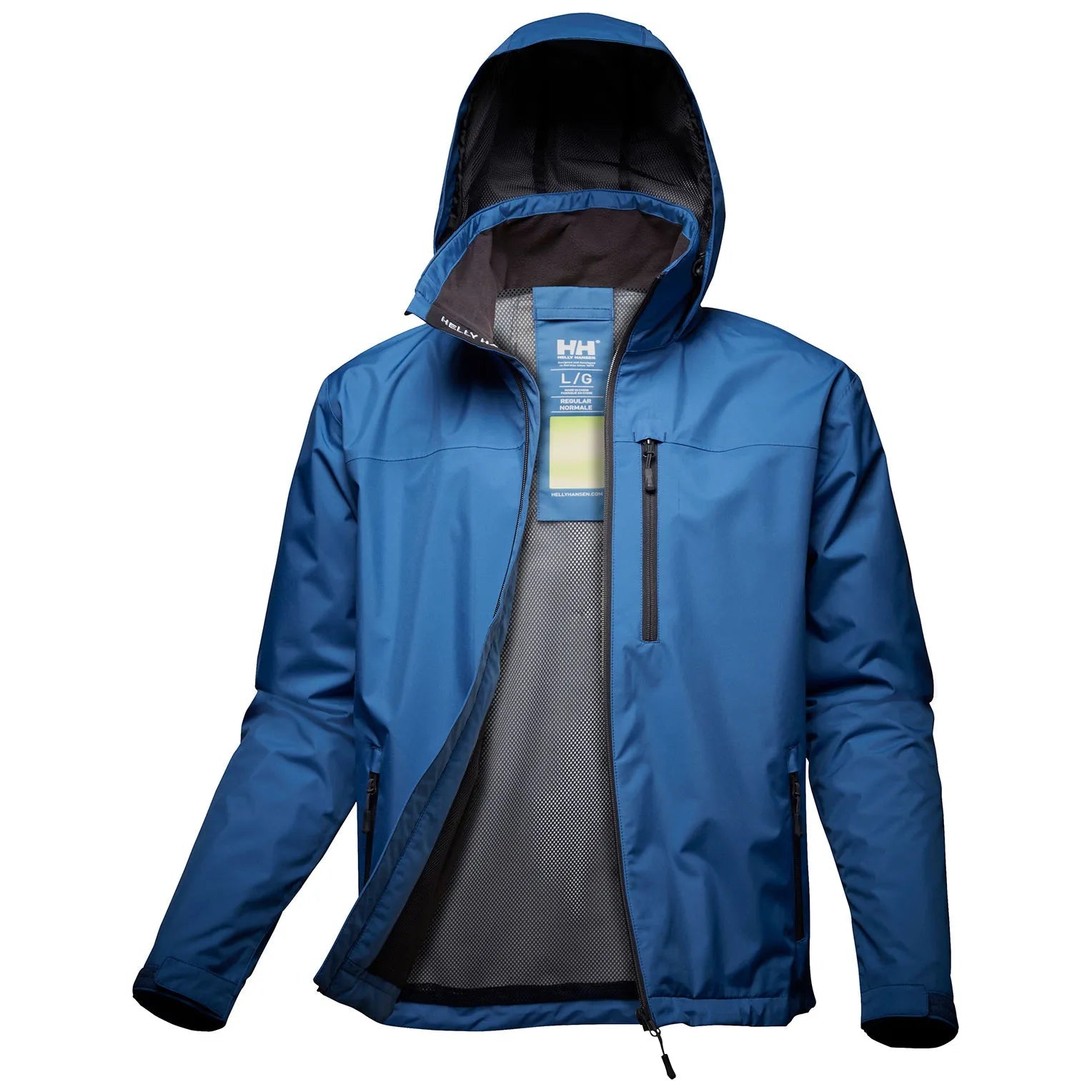 Helly Hansen Crew Hooded Jacket - Matt O'Brien Fashions