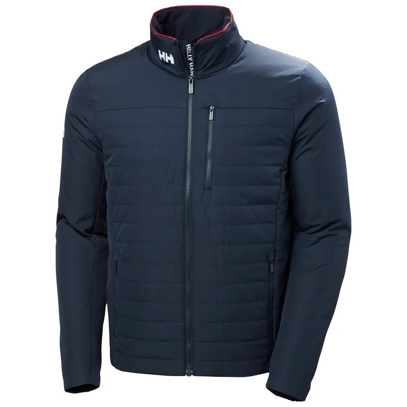 Helly Hansen Crew Insulator Jacket, front, navy - Matt O'Brien Fashions