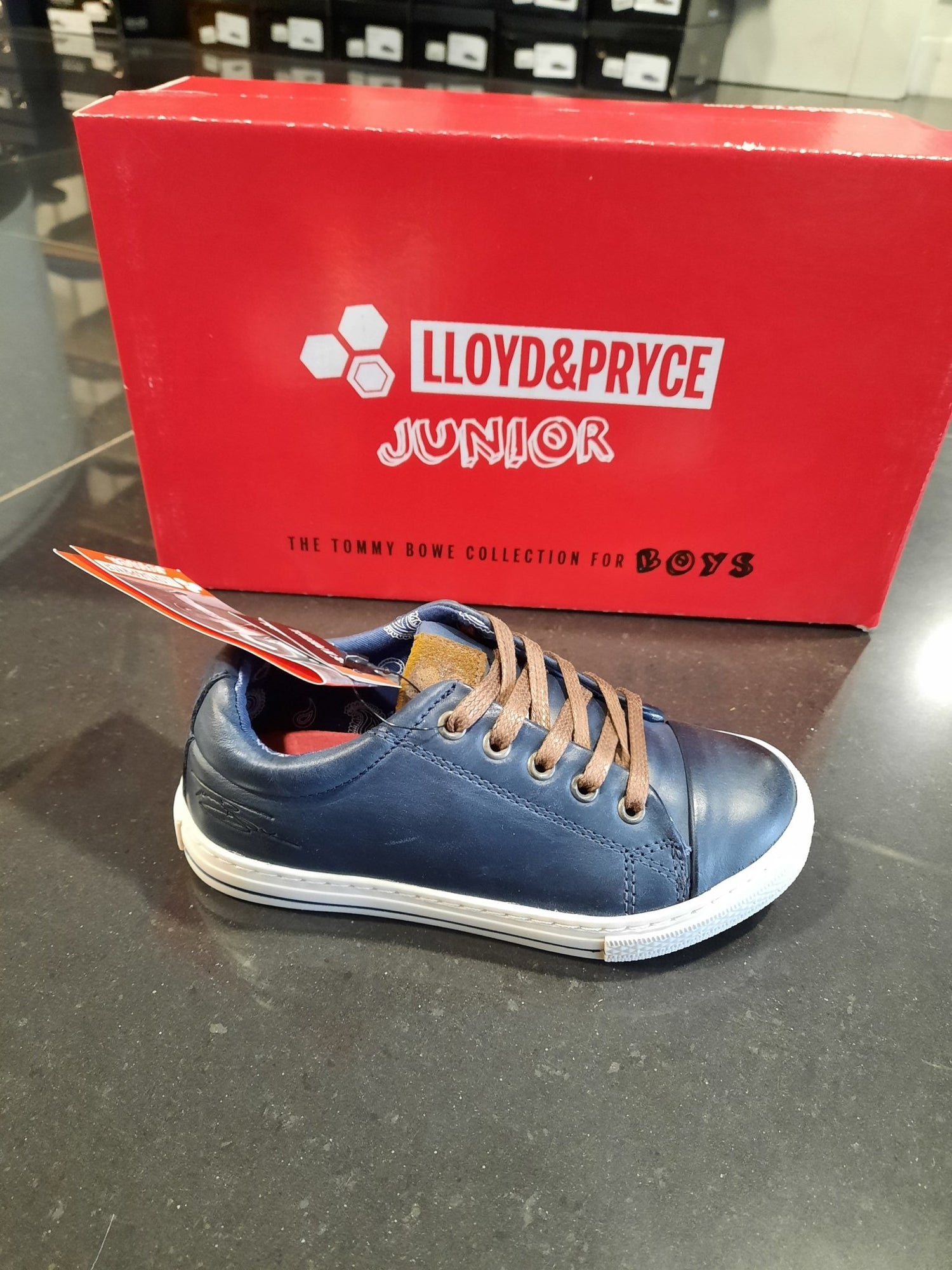 Lloyd & Pryce Tommy Bowe Shoes Ashton - Boys Shoes - Matt O'Brien Fashions