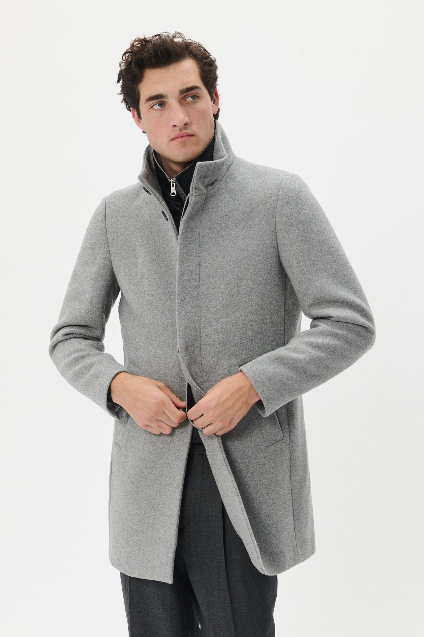 Matinique Harvey Overcoat - Matt O'Brien Fashions