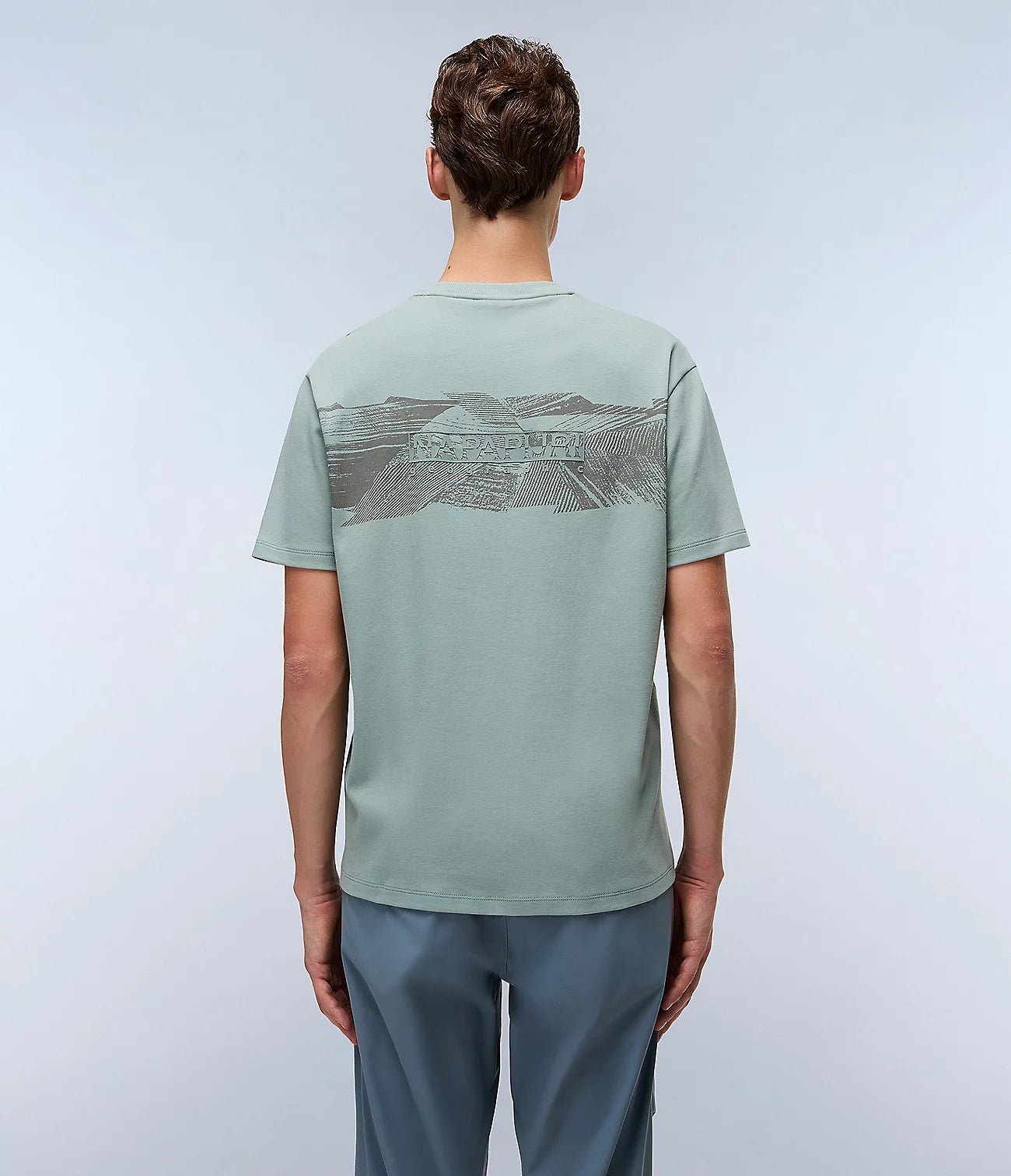 Napapijri Vanni Back Print T-Shirt - Matt O'Brien Fashions