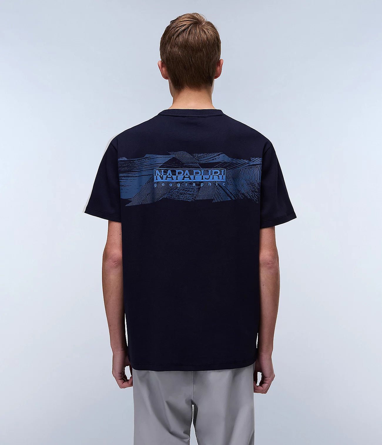 Napapijri Vanni Back Print T-Shirt - Matt O'Brien Fashions