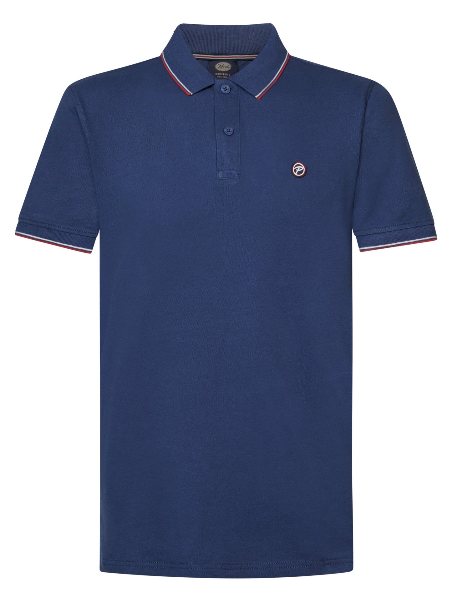 Petrol Industries Tipped Pique Polo - Matt O'Brien Fashions